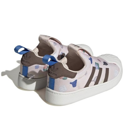 Unisex Kids Adidas Superstar 360 X Lego Shoes, Multicolour, A901_ONE, large image number 1