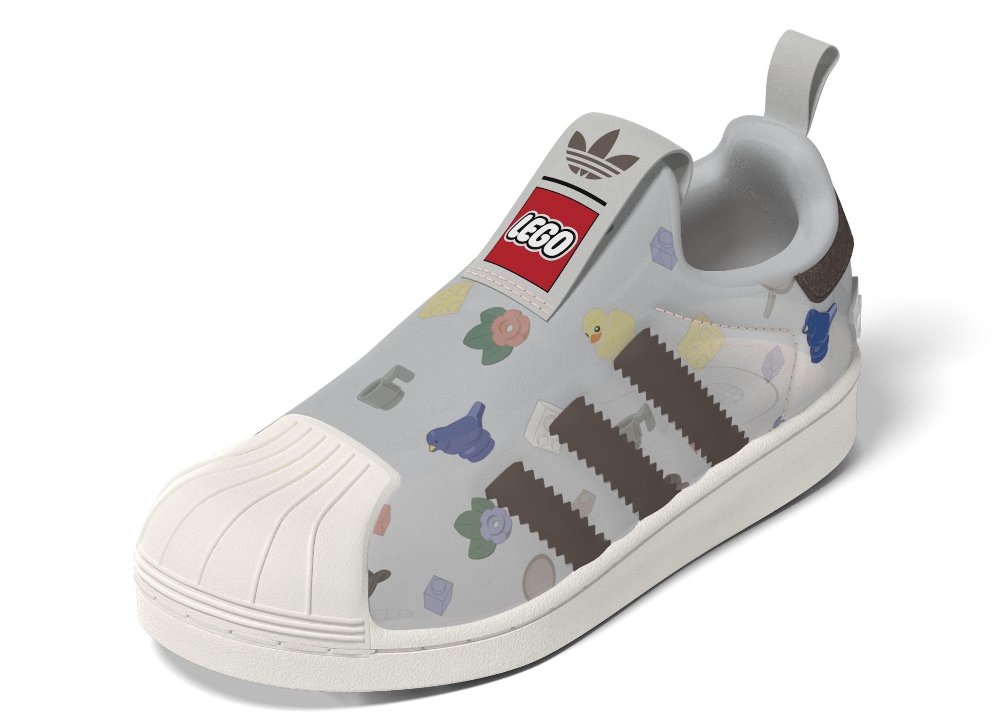 Unisex Kids Superstar 360 X Lego Shoes, Pink, A901_ONE, large image number 5