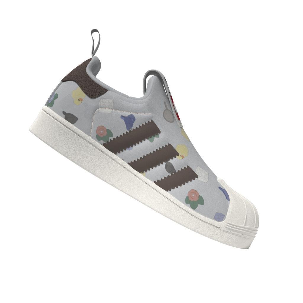 Unisex Kids Superstar 360 X Lego Shoes, Pink, A901_ONE, large image number 10