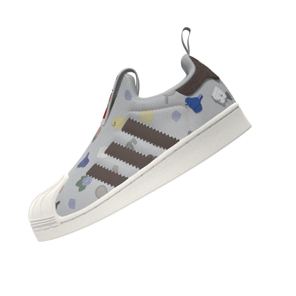 Unisex Kids Superstar 360 X Lego Shoes, Pink, A901_ONE, large image number 17