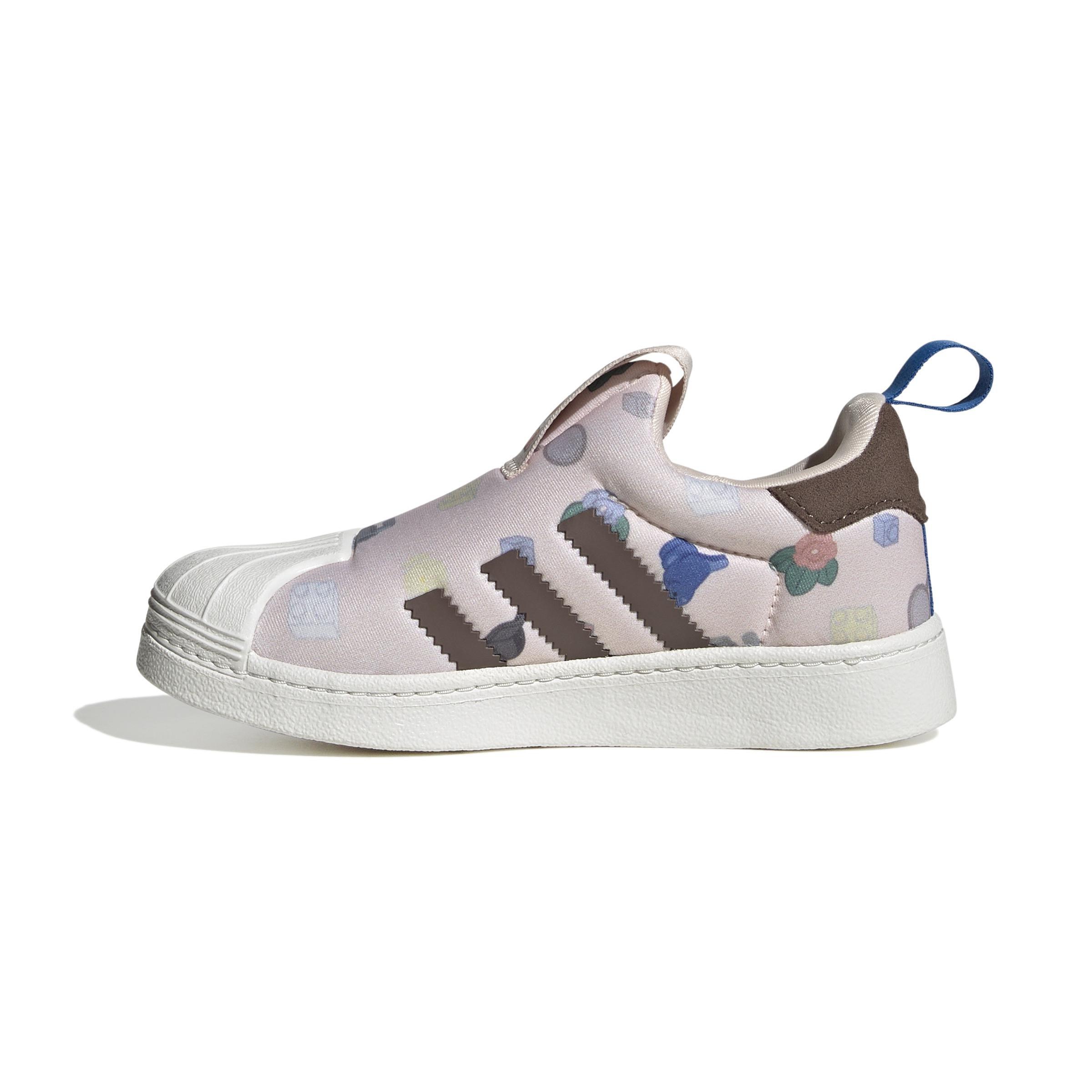 Unisex Kids Superstar 360 X Lego Shoes, Pink, A901_ONE, large image number 18