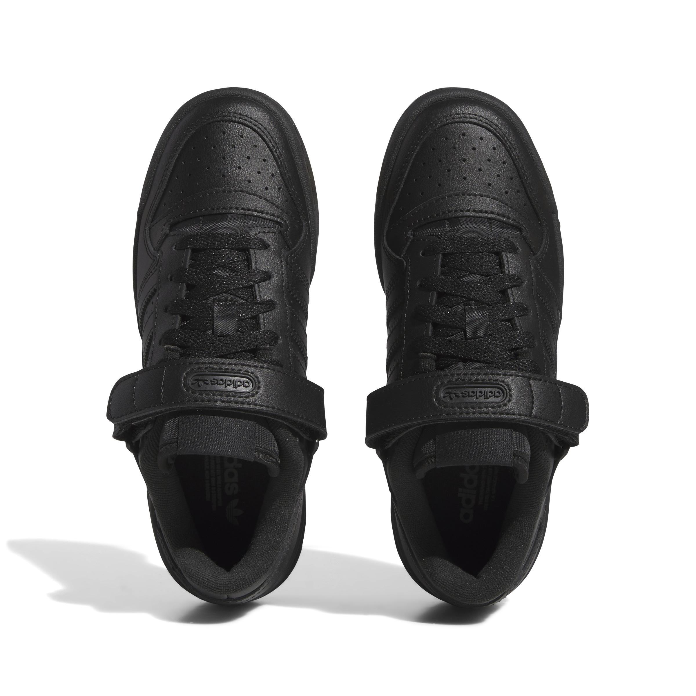 Unisex Kids Forum Low Shoes, Black, , large image number 4
