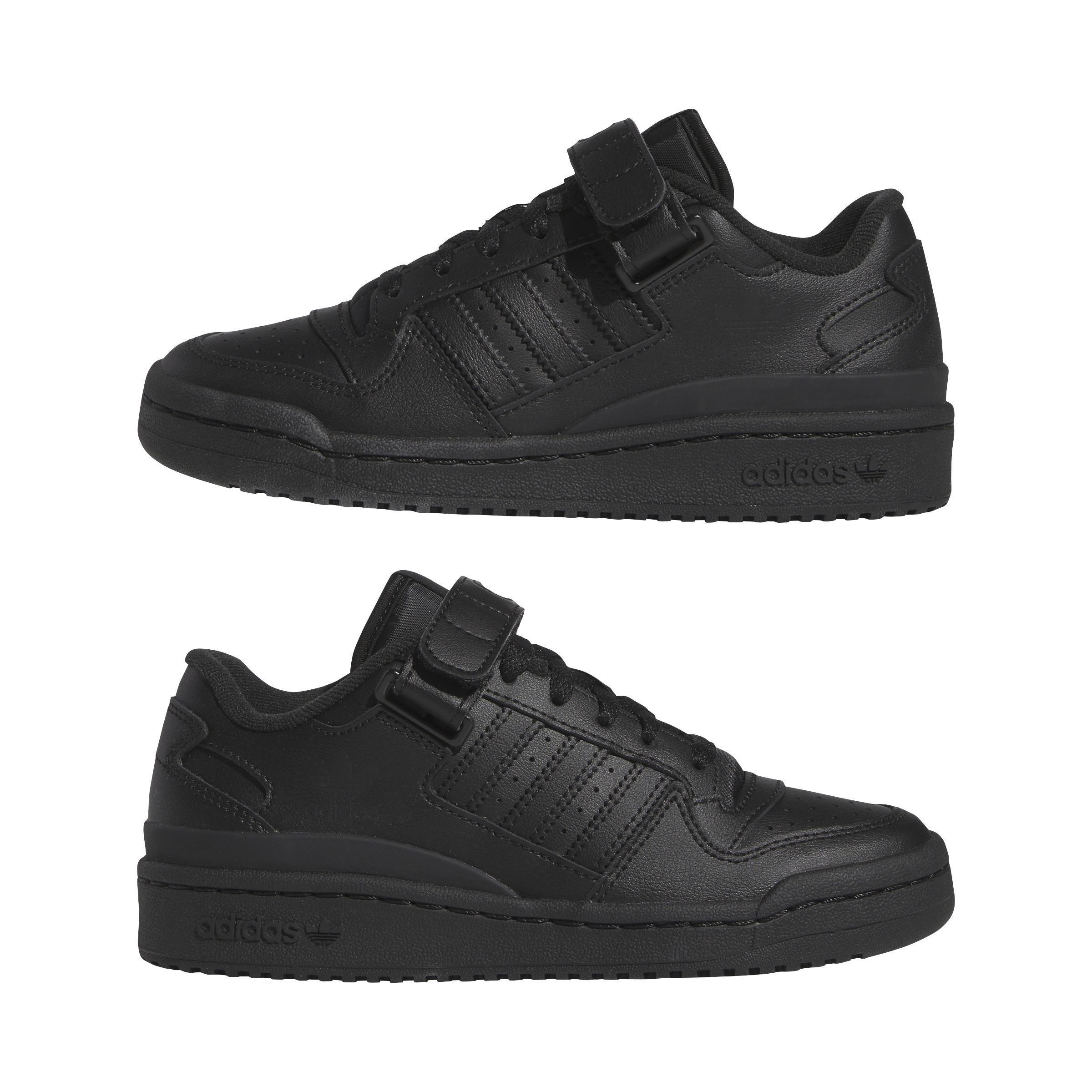 Unisex Kids Forum Low Shoes, Black, , large image number 10