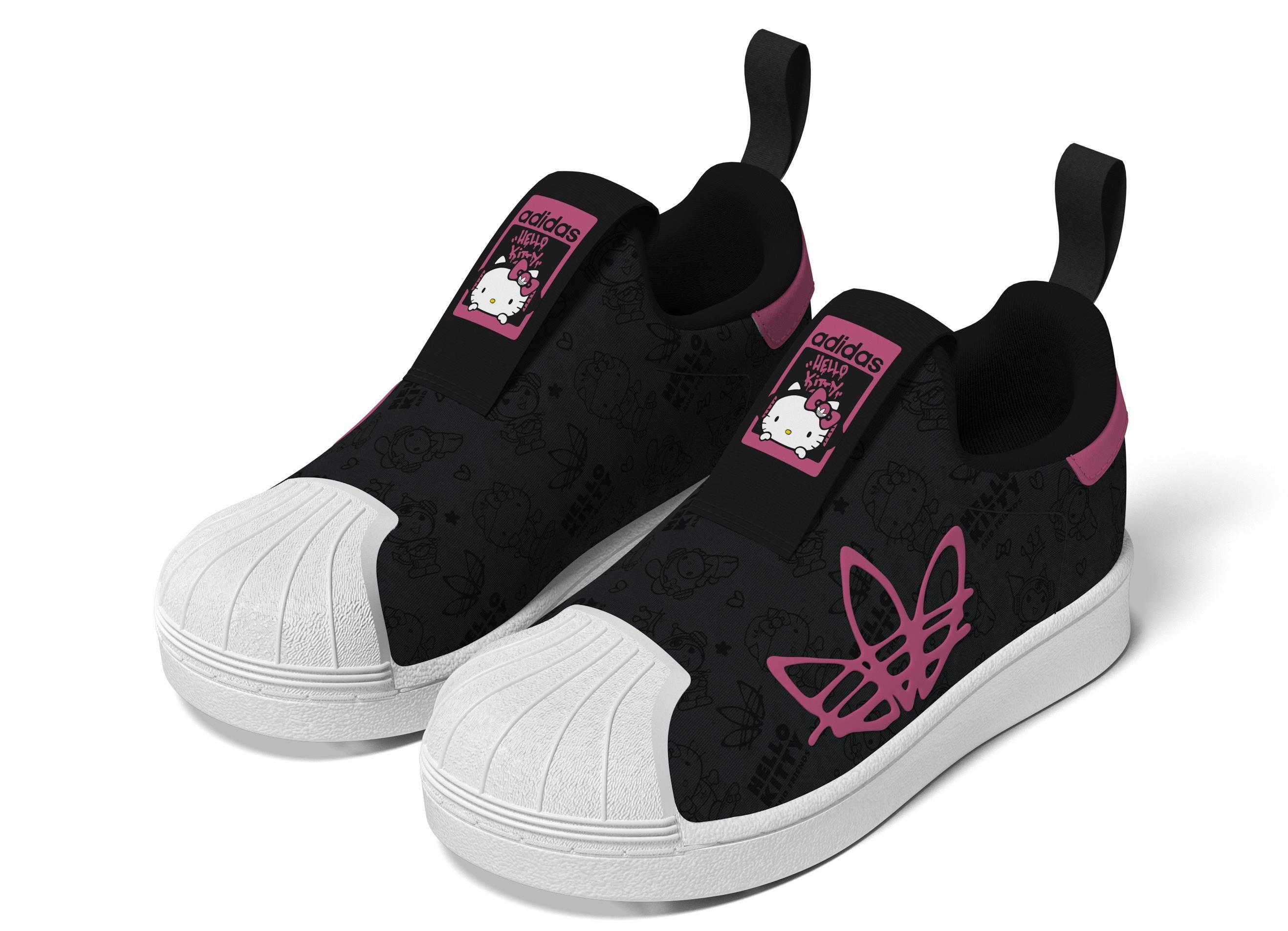Unisex Kids Hello Kitty And Friends Superstar 360 Shoes, Grey, A901_ONE, large image number 13