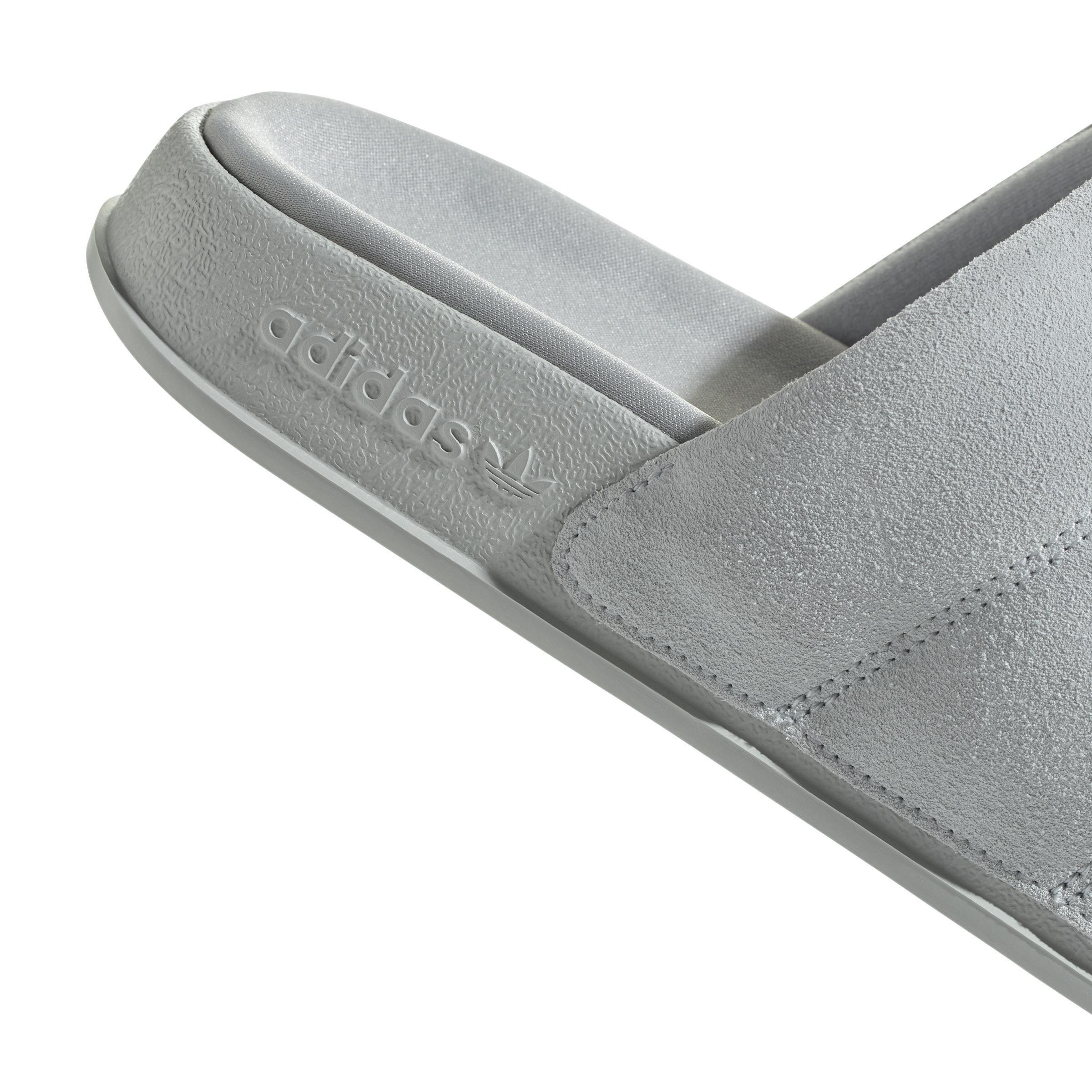 Adilette Essential Slides, Grey, A901_ONE, large image number 4