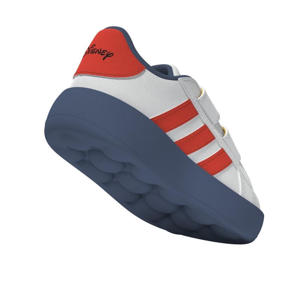 Unisex Kids Disney Mickey And Friends Grand Court 2.0 Shoes, White, A901_ONE, large image number 6