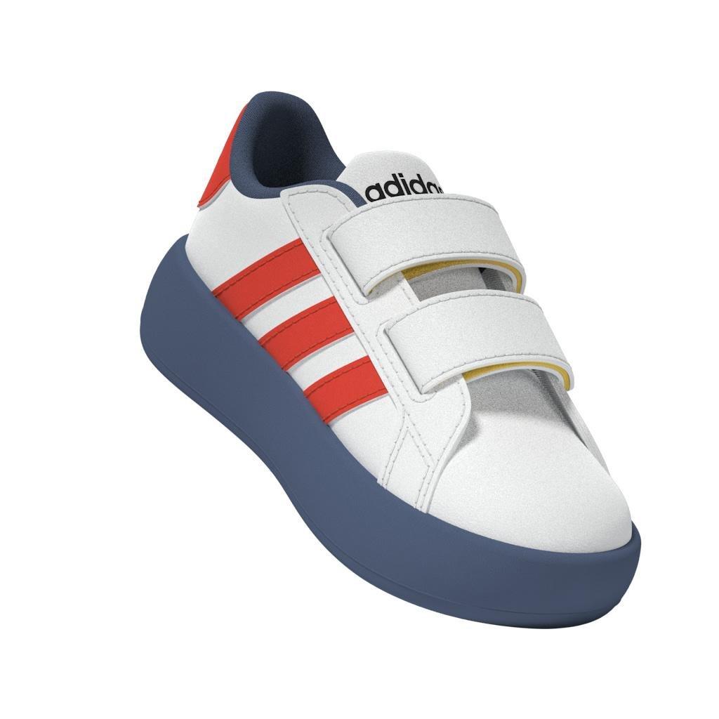 Unisex Kids Disney Mickey And Friends Grand Court 2.0 Shoes, White, A901_ONE, large image number 7