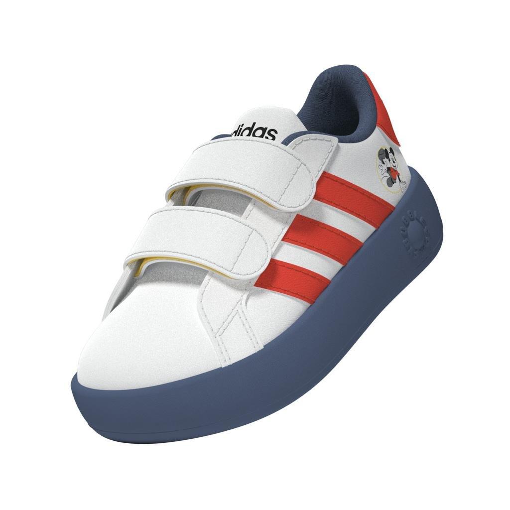 Unisex Kids Disney Mickey And Friends Grand Court 2.0 Shoes, White, A901_ONE, large image number 11