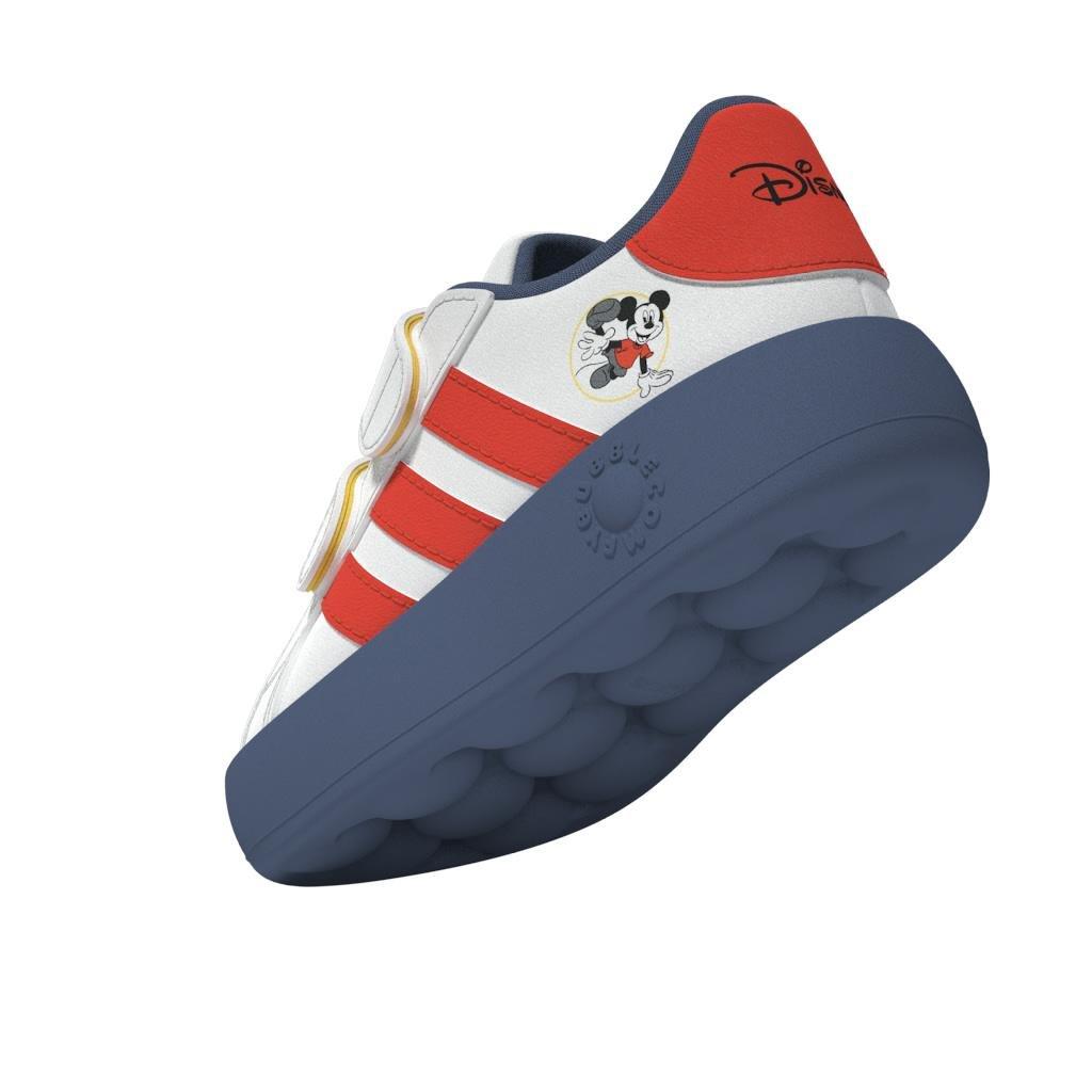 Unisex Kids Disney Mickey And Friends Grand Court 2.0 Shoes, White, A901_ONE, large image number 12