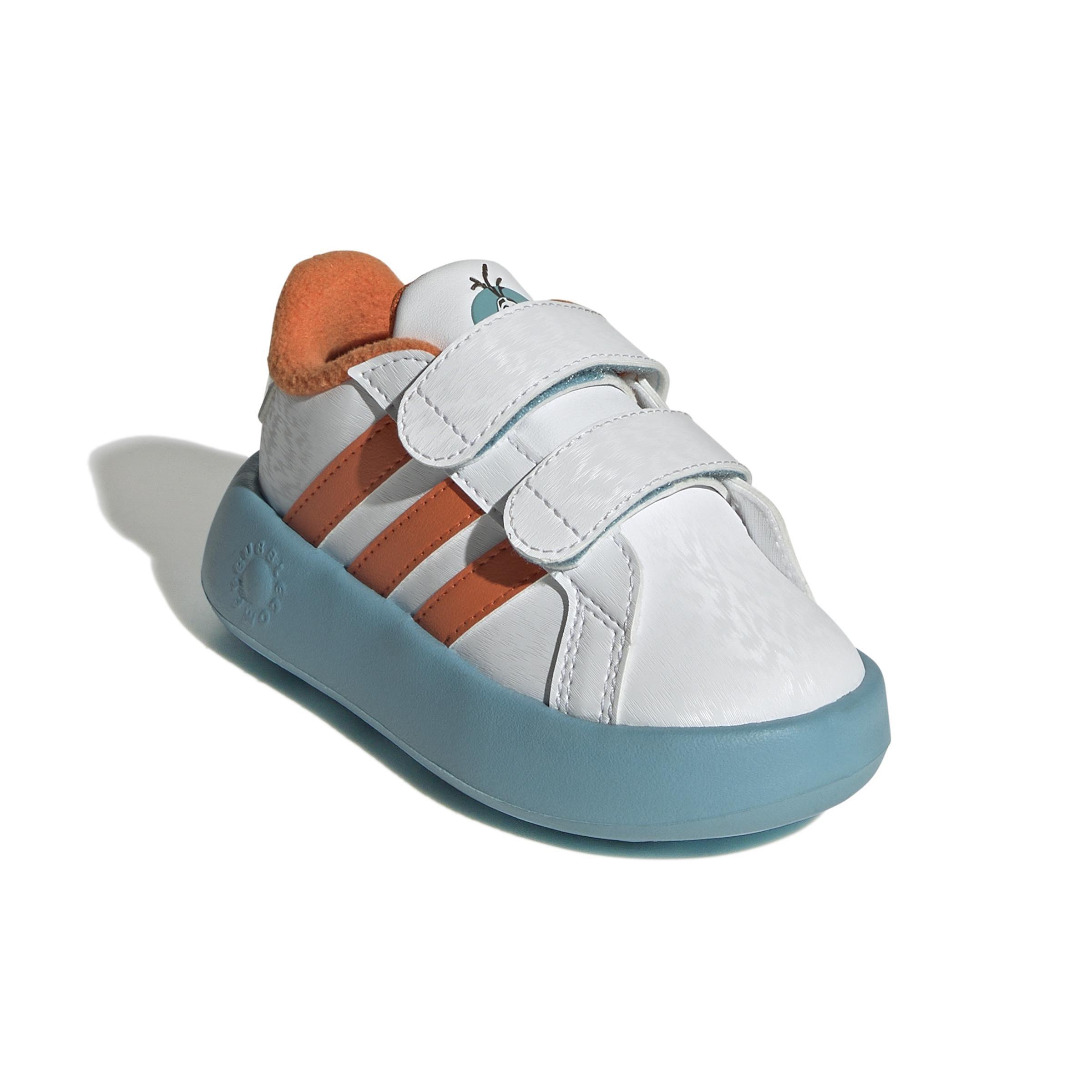 Unisex Kids adidas Disney Olaf Grand Court 2.0 Shoes, White, , large image number 2