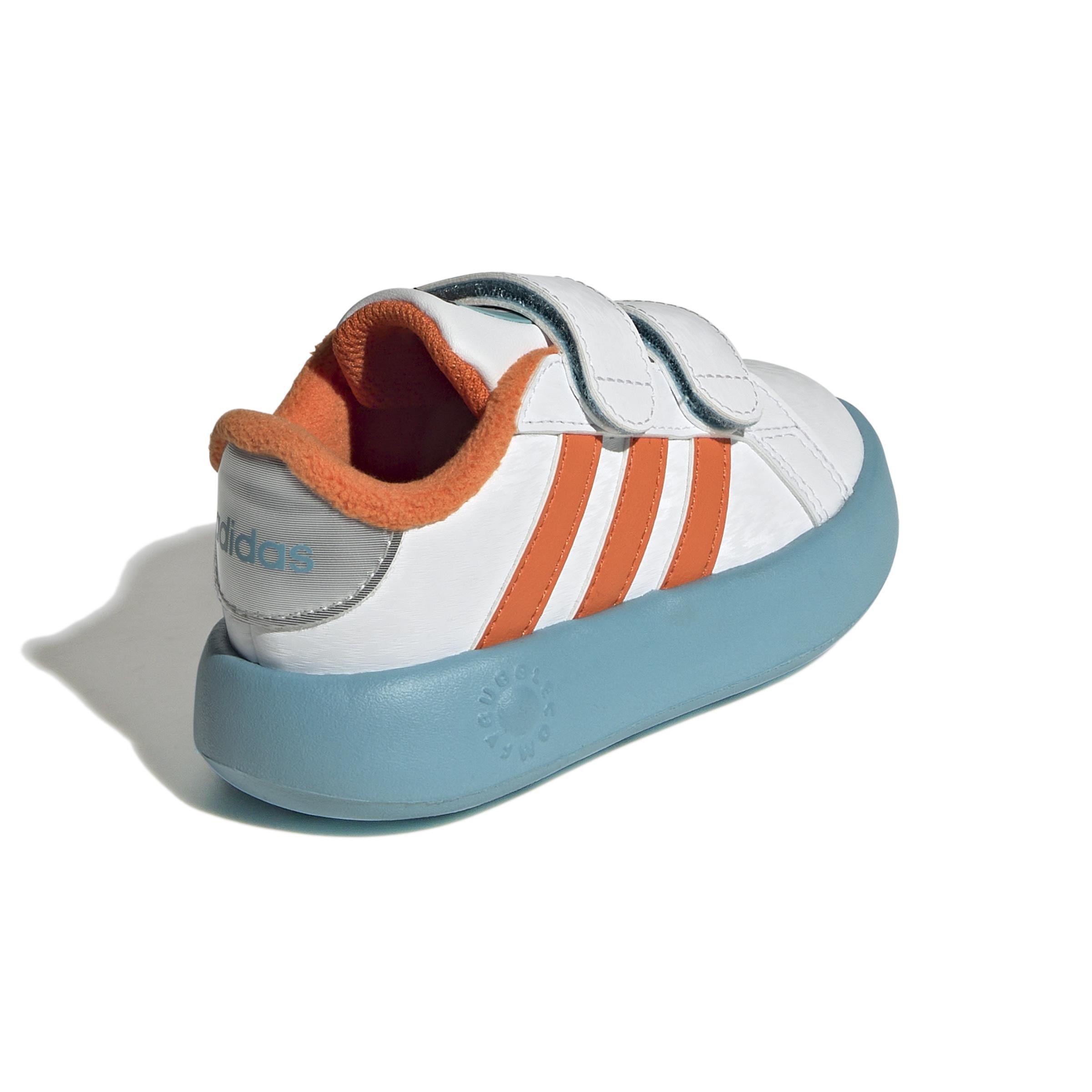 Unisex Kids adidas Disney Olaf Grand Court 2.0 Shoes, White, , large image number 3