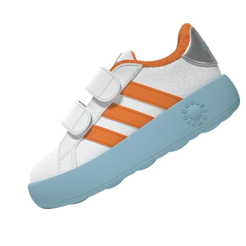Unisex Kids adidas Disney Olaf Grand Court 2.0 Shoes, White, , large image number 10