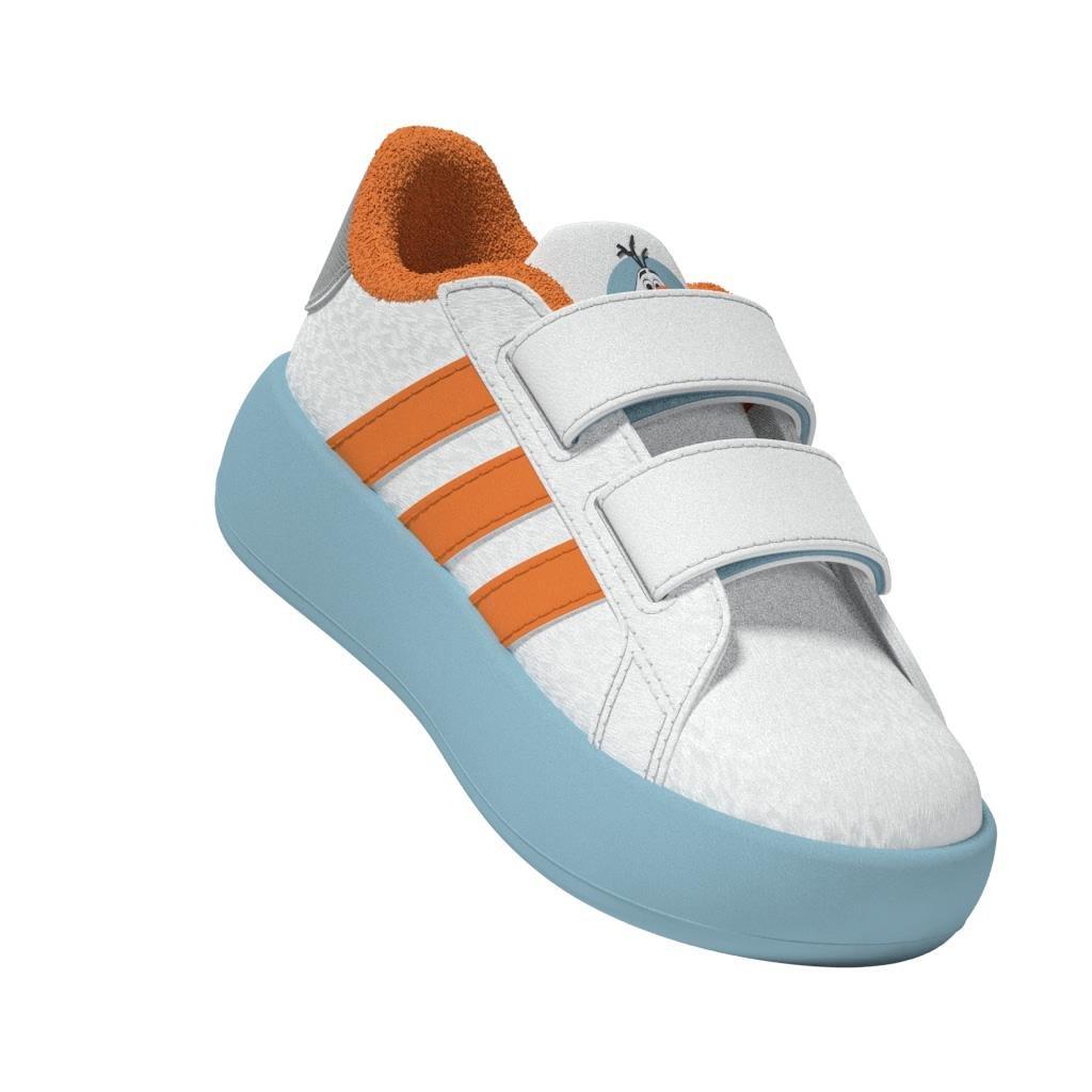 Unisex Kids adidas Disney Olaf Grand Court 2.0 Shoes, White, , large image number 14