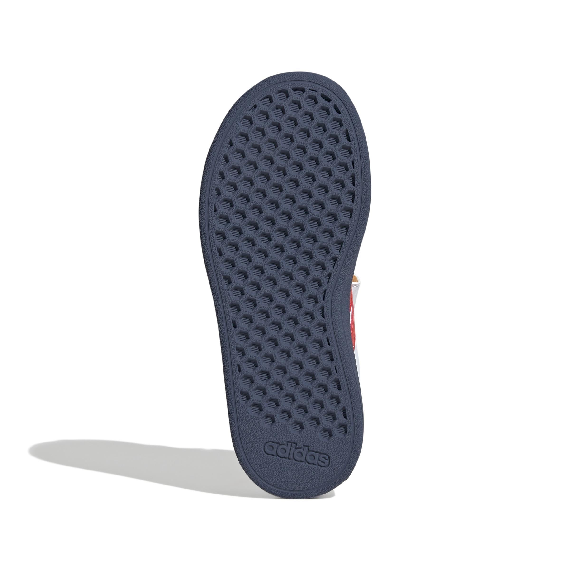 Unisex Kids Disney Mickey And Friends Grand Court Shoes, White, A901_ONE, large image number 8