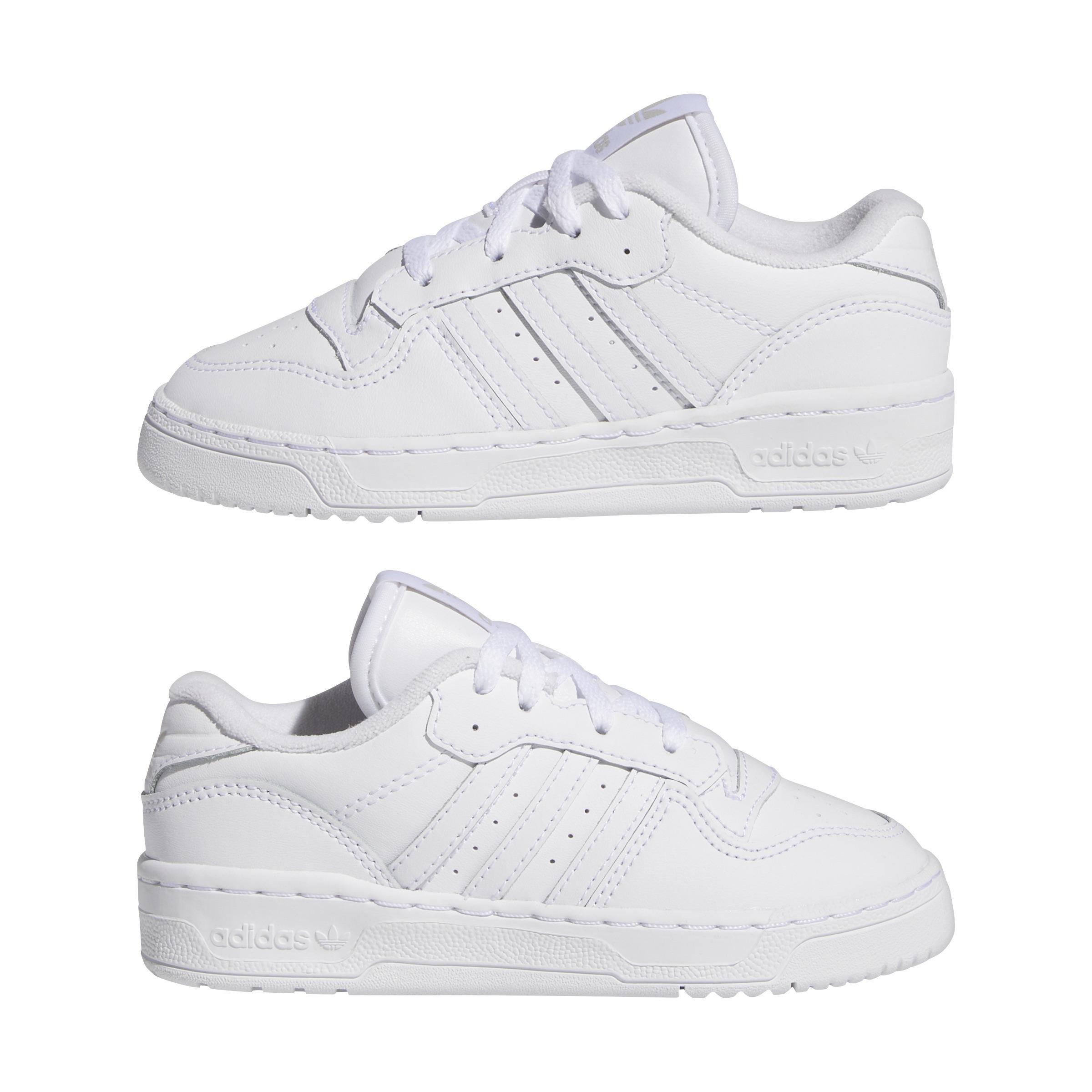 Kids Unisex Rivalry Low Shoes, White, A901_ONE, large image number 13