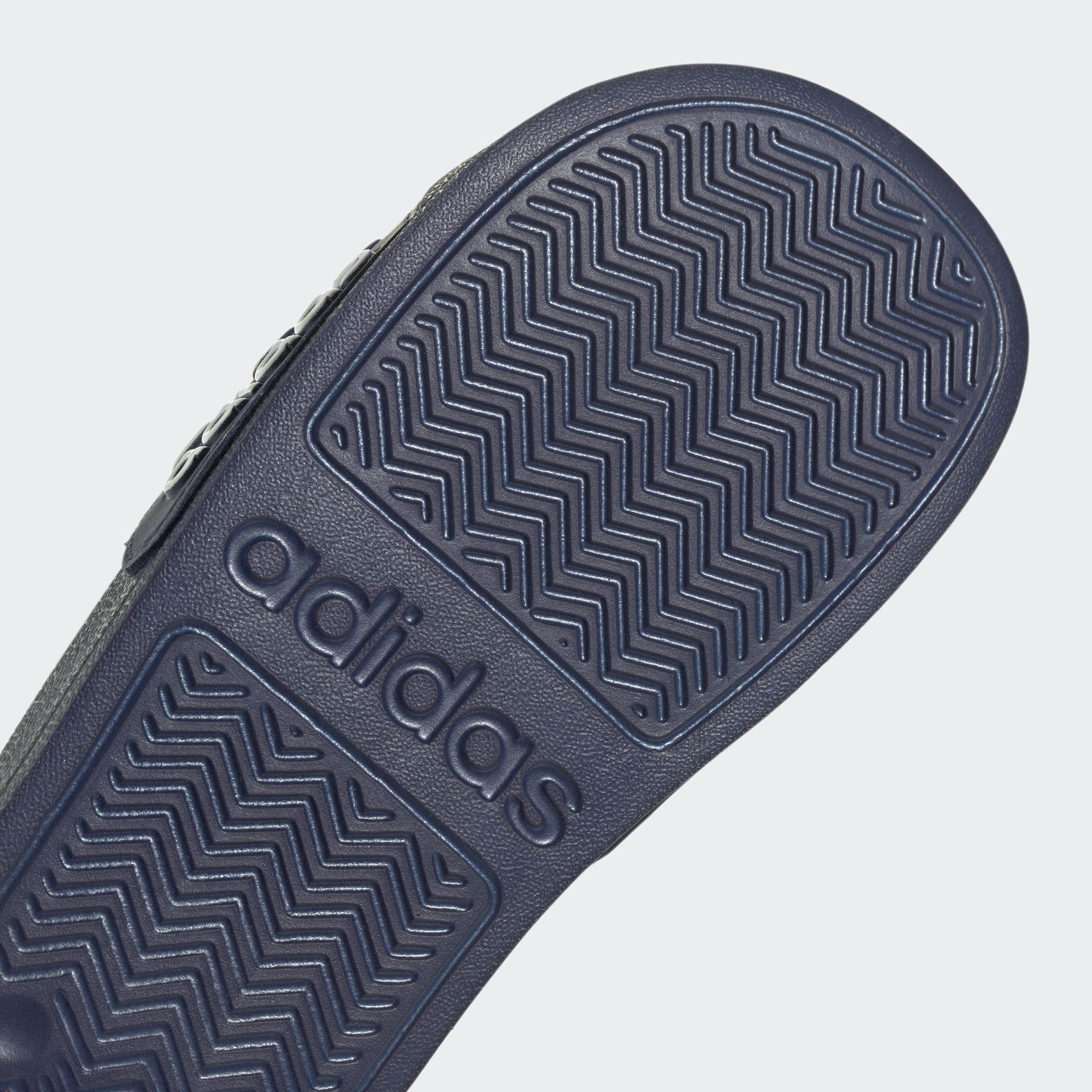 Kids Unisex adilette Shower Slides, Blue, A901_ONE, large image number 4