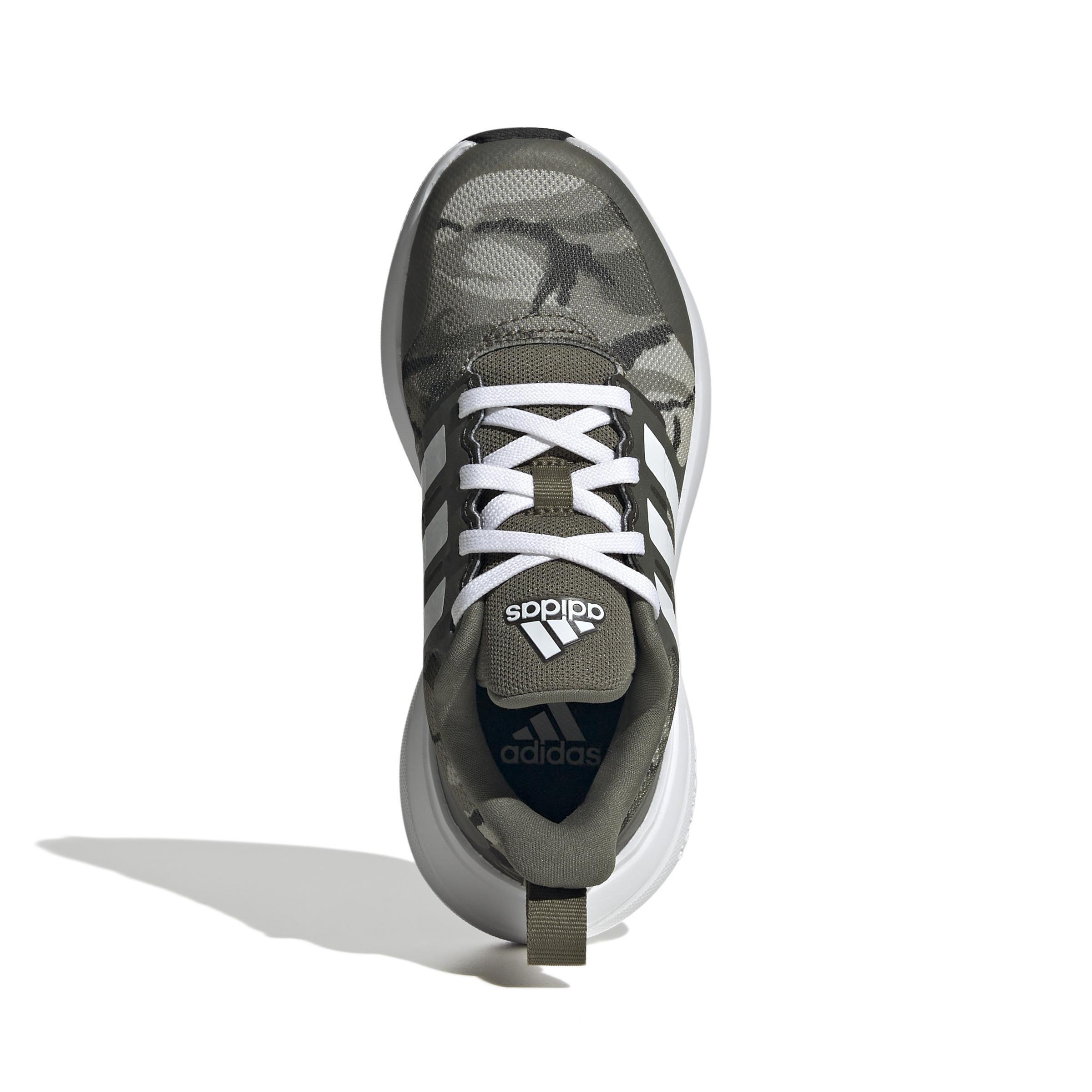 Unisex Kids Fortarun 2.0 Sport Running Lace Shoes, Green, A901_ONE, large image number 1