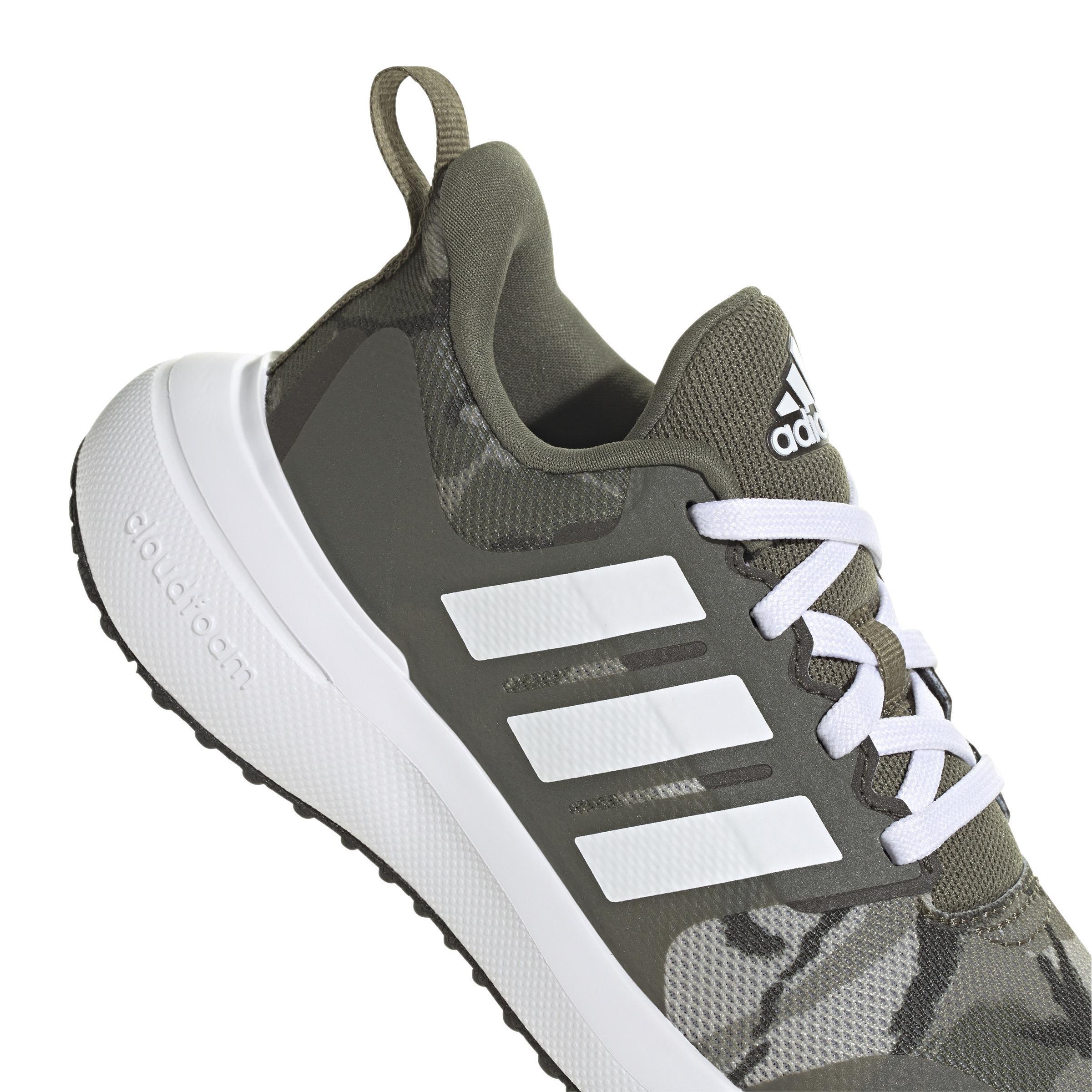 Unisex Kids Fortarun 2.0 Sport Running Lace Shoes, Green, A901_ONE, large image number 5