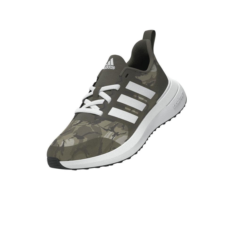 Unisex Kids Fortarun 2.0 Sport Running Lace Shoes, Green, A901_ONE, large image number 13