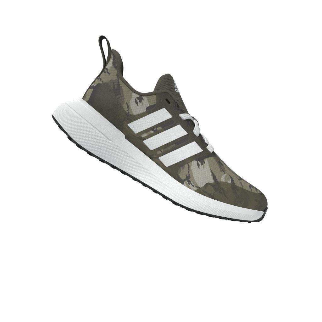 Unisex Kids Fortarun 2.0 Sport Running Lace Shoes, Green, A901_ONE, large image number 14