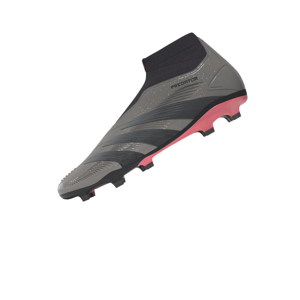 Unisex Predator League Laceless Firm Ground Boots, Grey, A901_ONE, large image number 11
