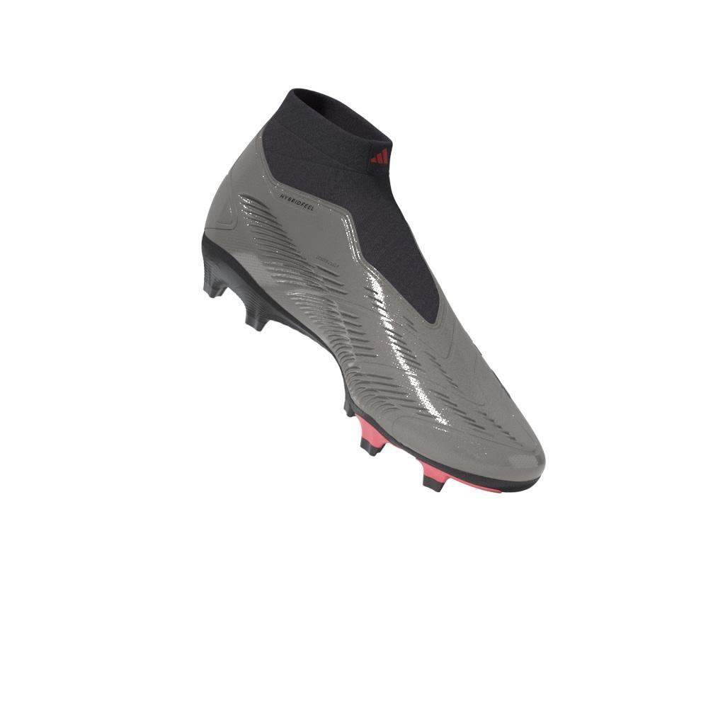 Unisex Predator League Laceless Firm Ground Boots, Grey, A901_ONE, large image number 13