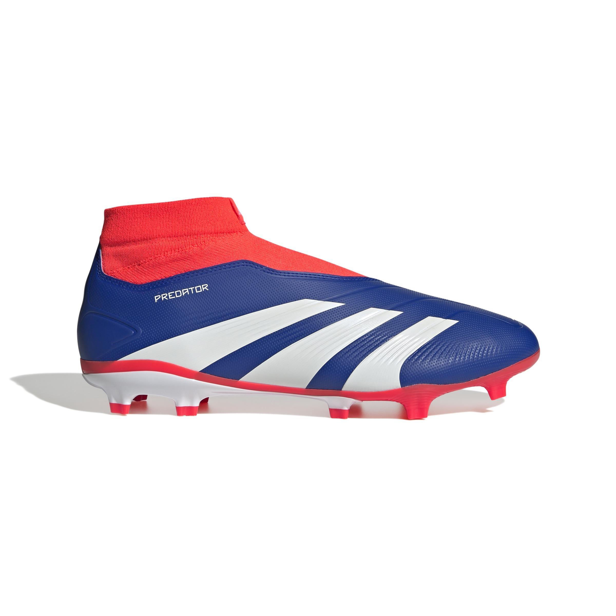 Unisex Predator League Laceless Firm Ground Boots, Blue, A901_ONE, large image number 0