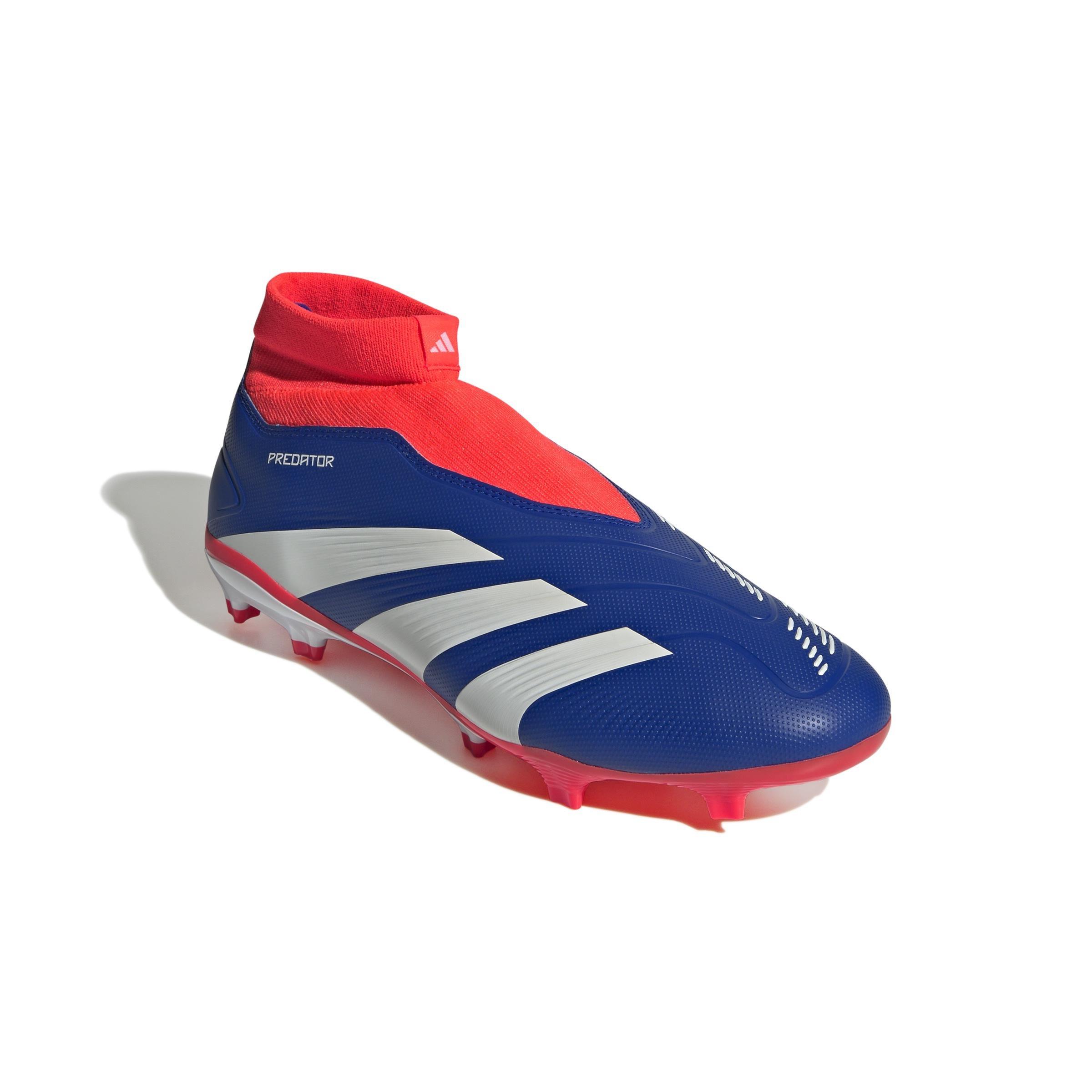 Unisex Predator League Laceless Firm Ground Boots, Blue, A901_ONE, large image number 2