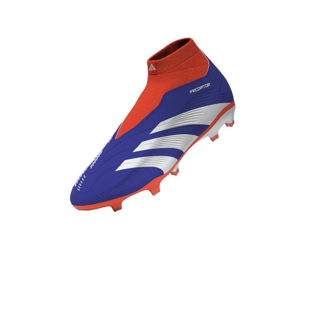 Unisex Predator League Laceless Firm Ground Boots, Blue, A901_ONE, large image number 9