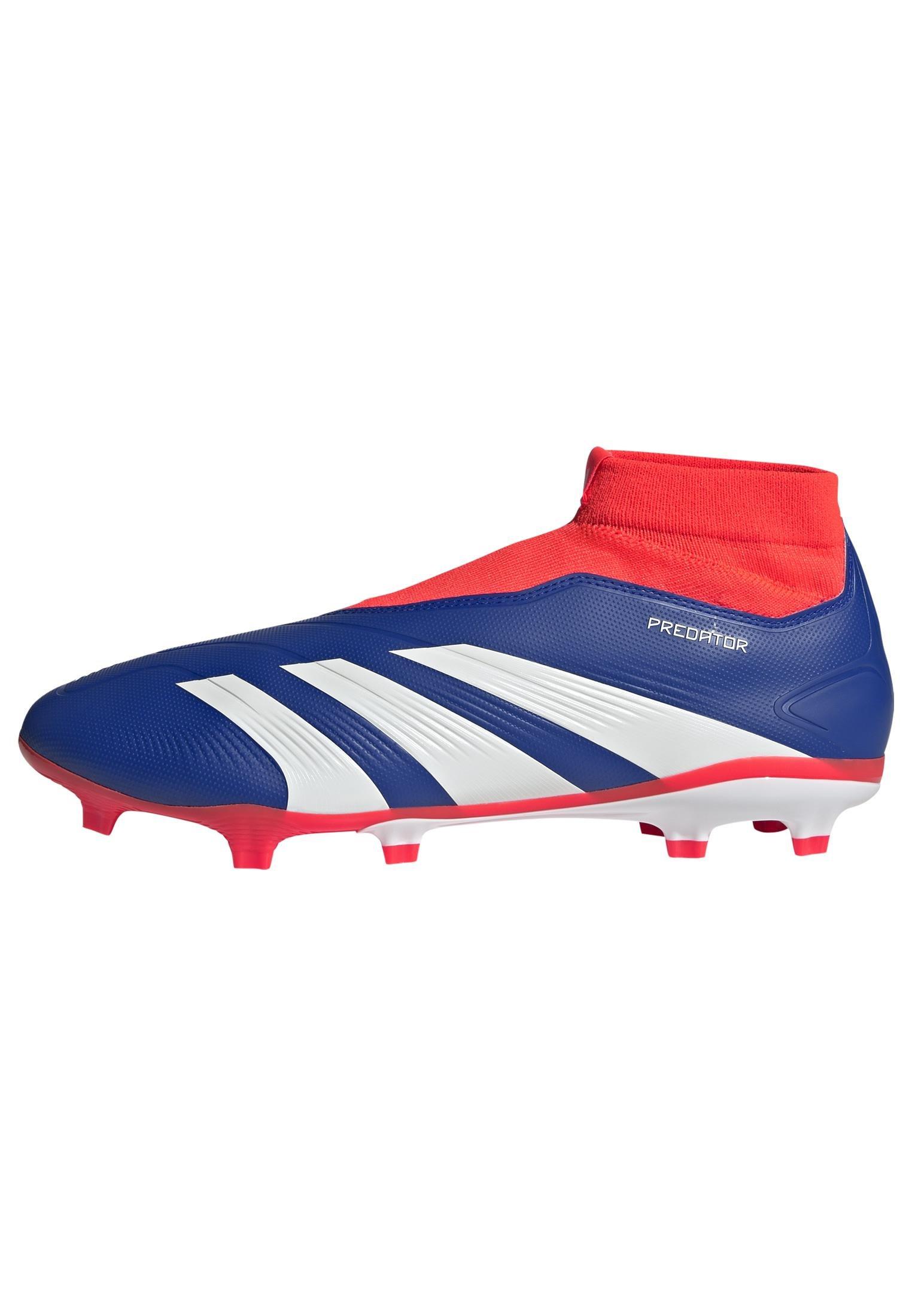 Unisex Predator League Laceless Firm Ground Boots, Blue, A901_ONE, large image number 10