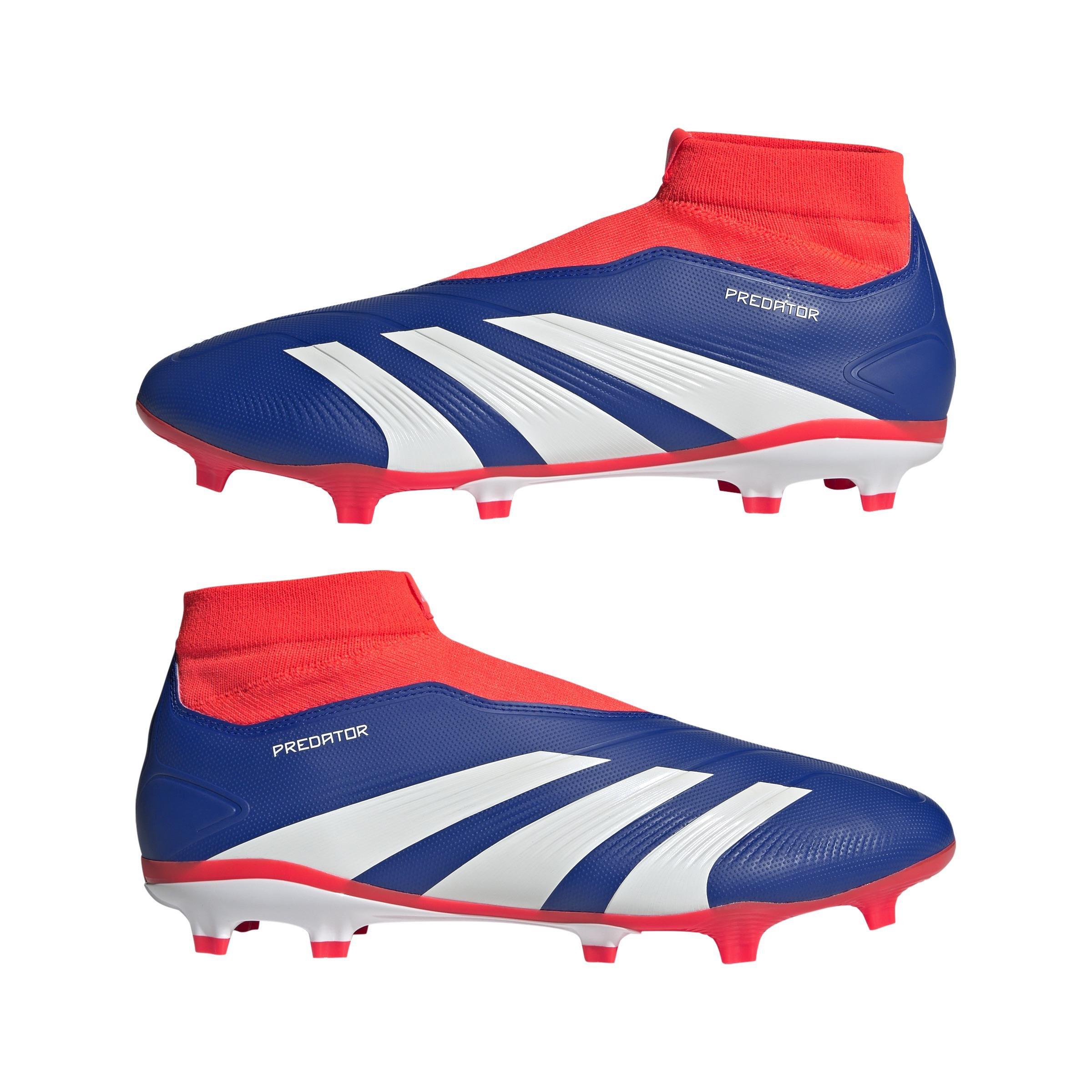 Unisex Predator League Laceless Firm Ground Boots, Blue, A901_ONE, large image number 14
