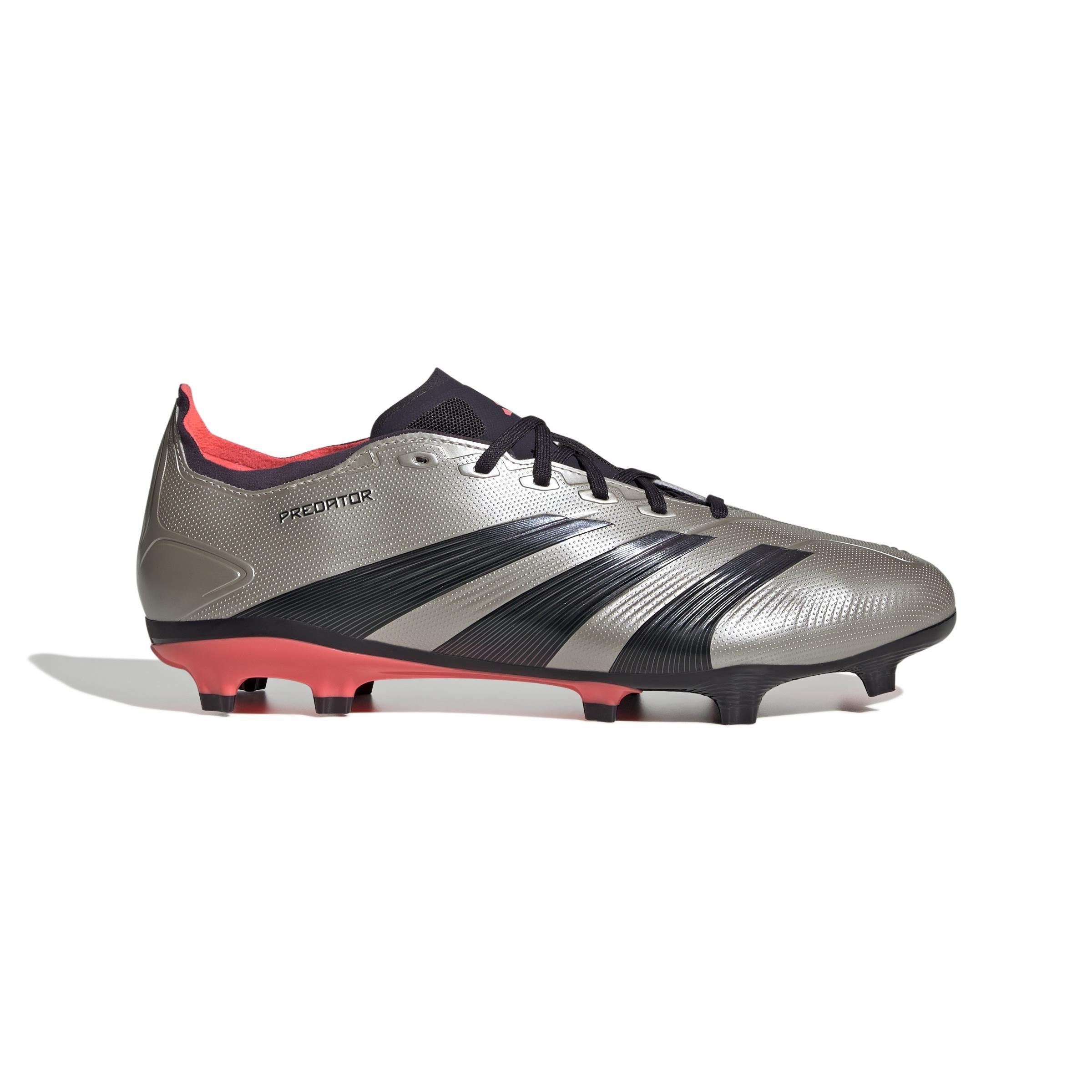 Unisex Predator League Firm Ground Football Boots, Grey, A901_ONE, large image number 0