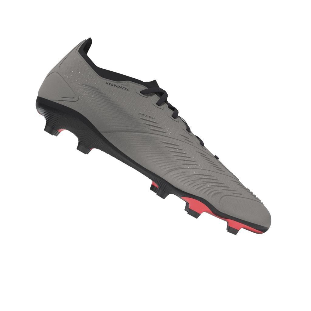 Unisex Predator League Firm Ground Football Boots, Grey, A901_ONE, large image number 7