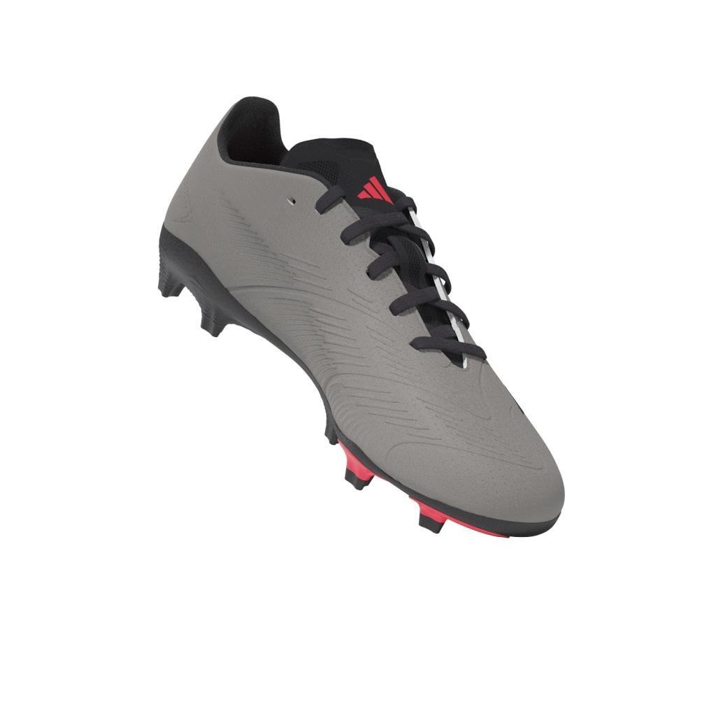 Unisex Kids Predator League Football Boots Firm Ground, Grey, , large image number 13