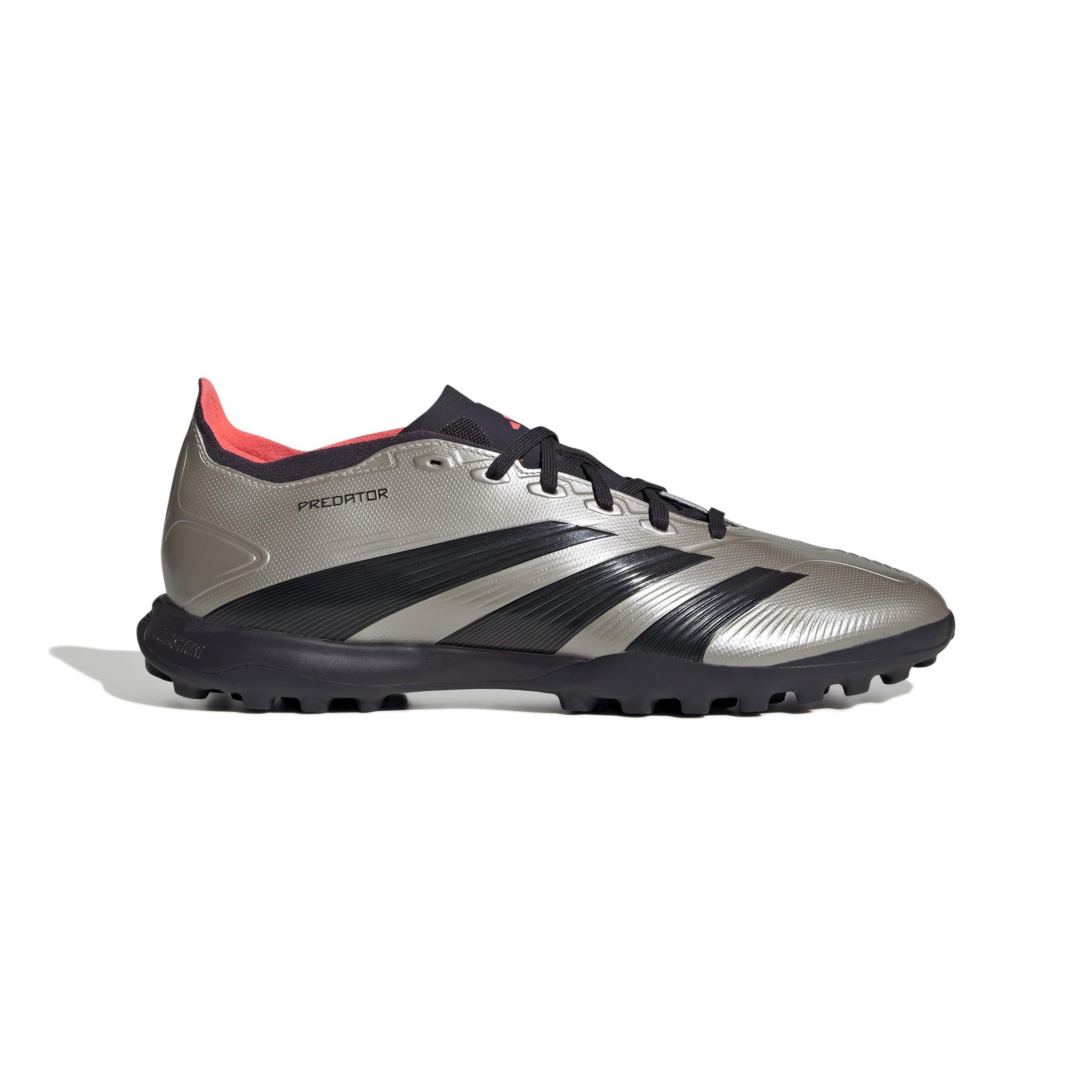Unisex Predator League Turf Football Boots, Grey, A901_ONE, large image number 0