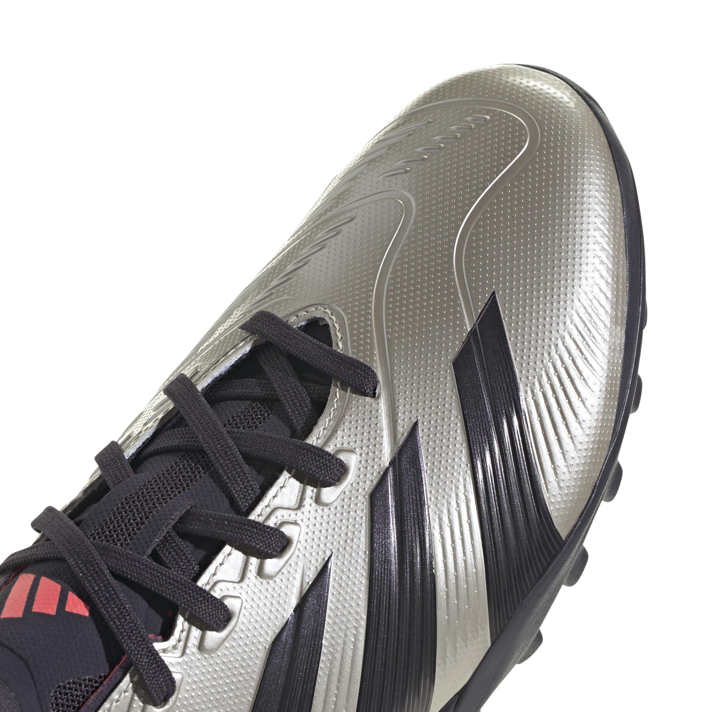 Unisex Predator League Turf Football Boots, Grey, A901_ONE, large image number 4