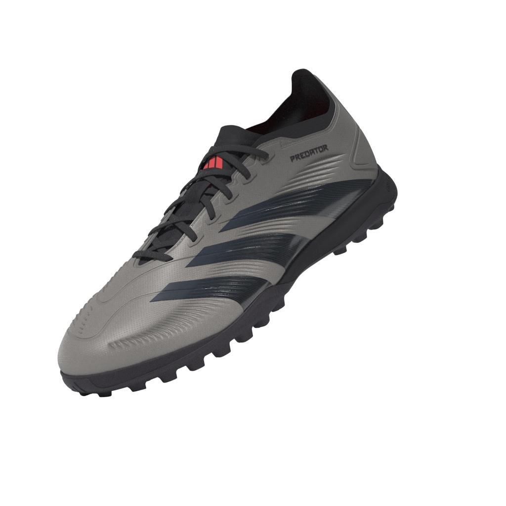 Unisex Predator League Turf Football Boots, Grey, A901_ONE, large image number 8