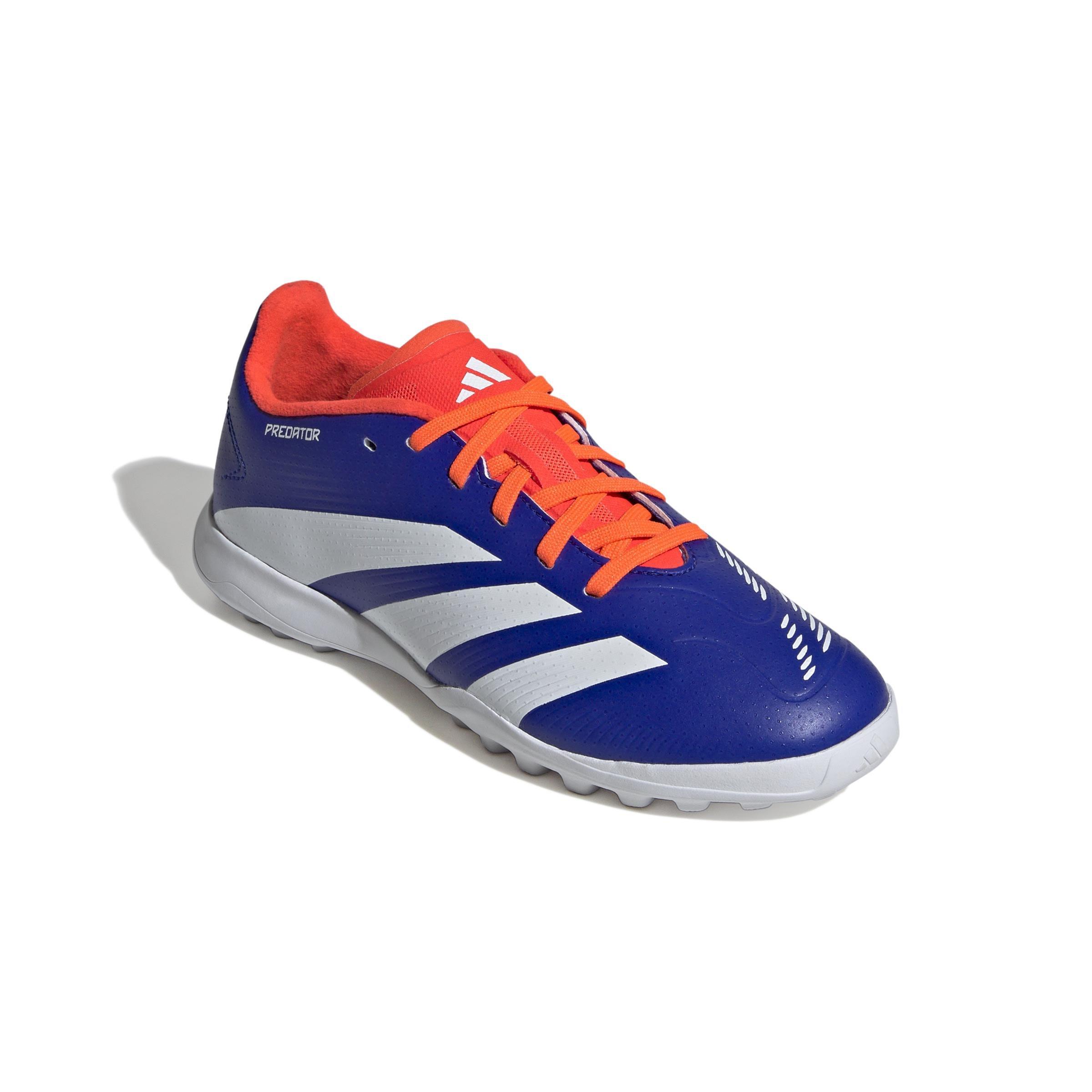 Unisex Kids Predator League Turf Boots, Blue, , large image number 2