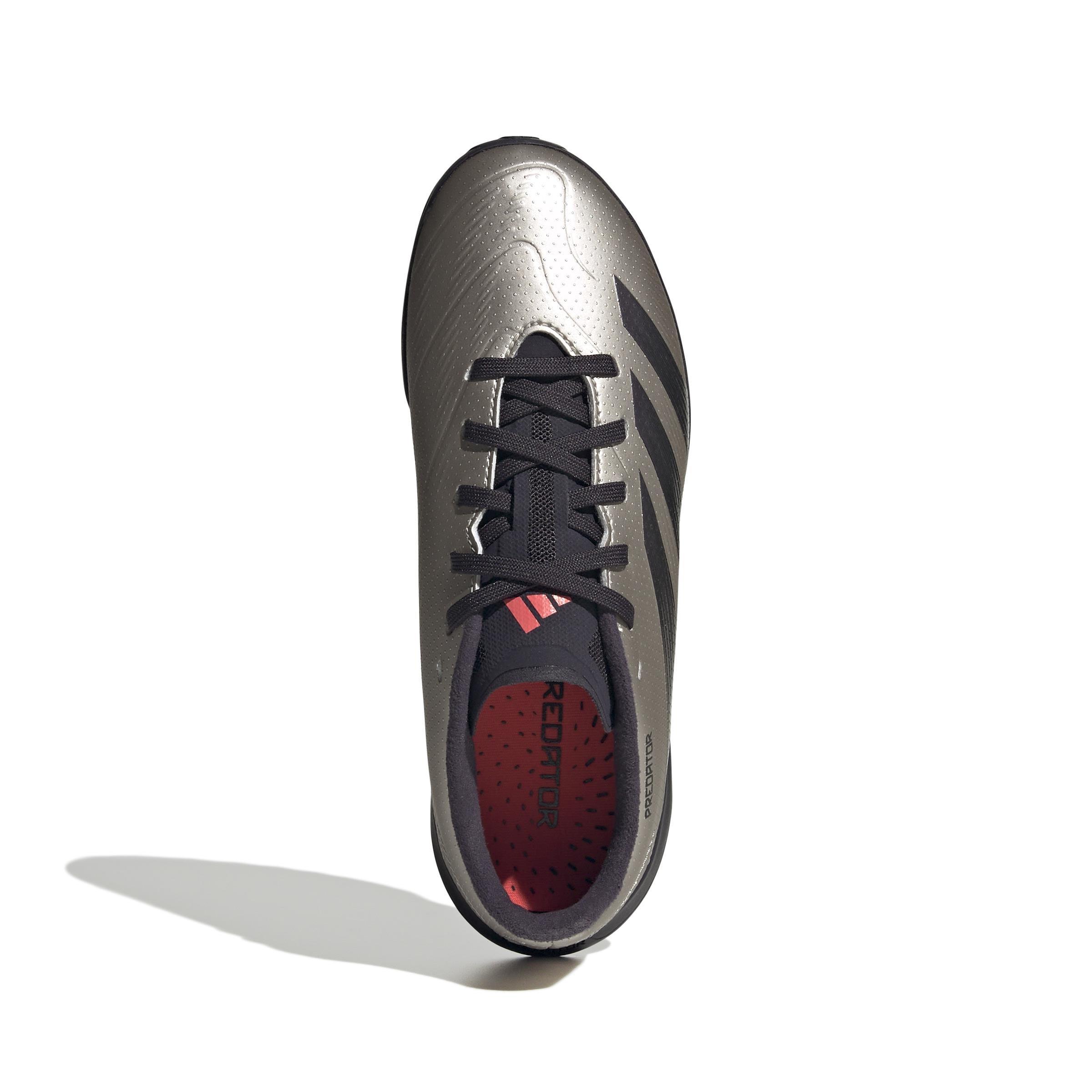 Unisex Kids Predator League J Football Boots Turf, Grey, A901_ONE, large image number 1