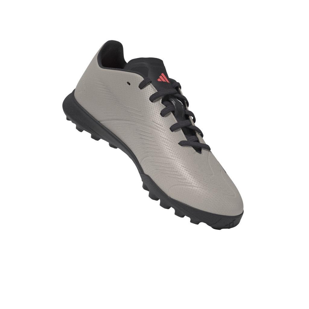 Unisex Kids Predator League J Football Boots Turf, Grey, A901_ONE, large image number 9