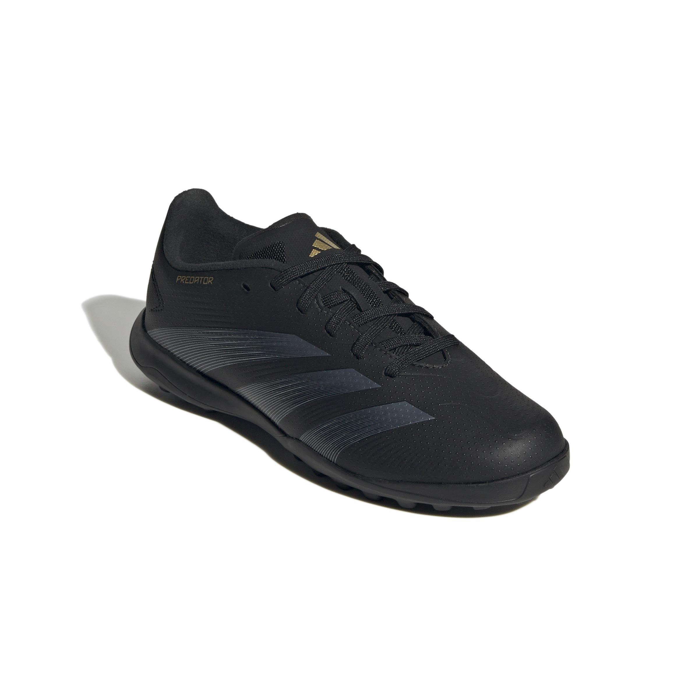 Unisex Kids Predator League Turf Boots, Black, A901_ONE, large image number 2