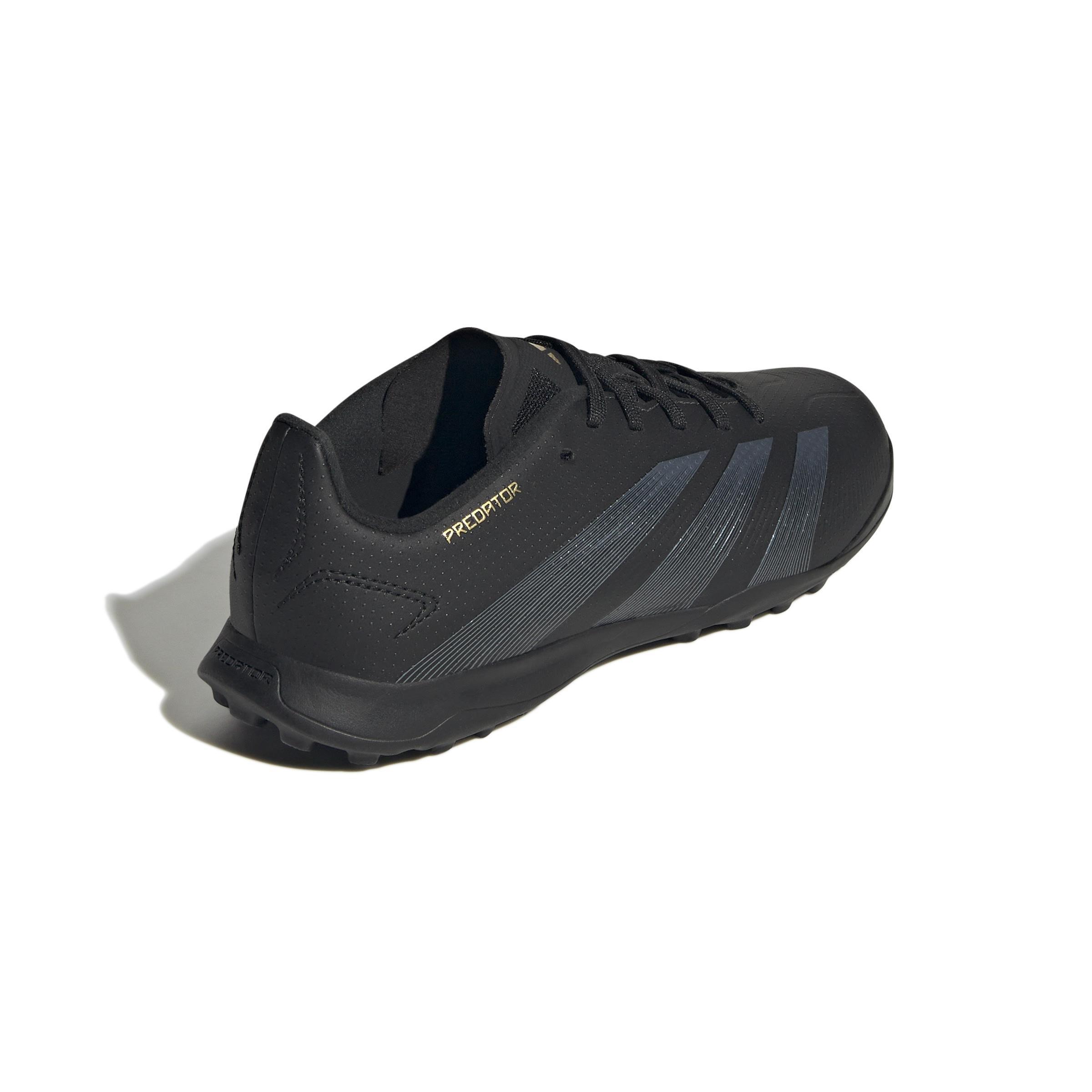 Unisex Kids Predator League Turf Boots, Black, A901_ONE, large image number 3