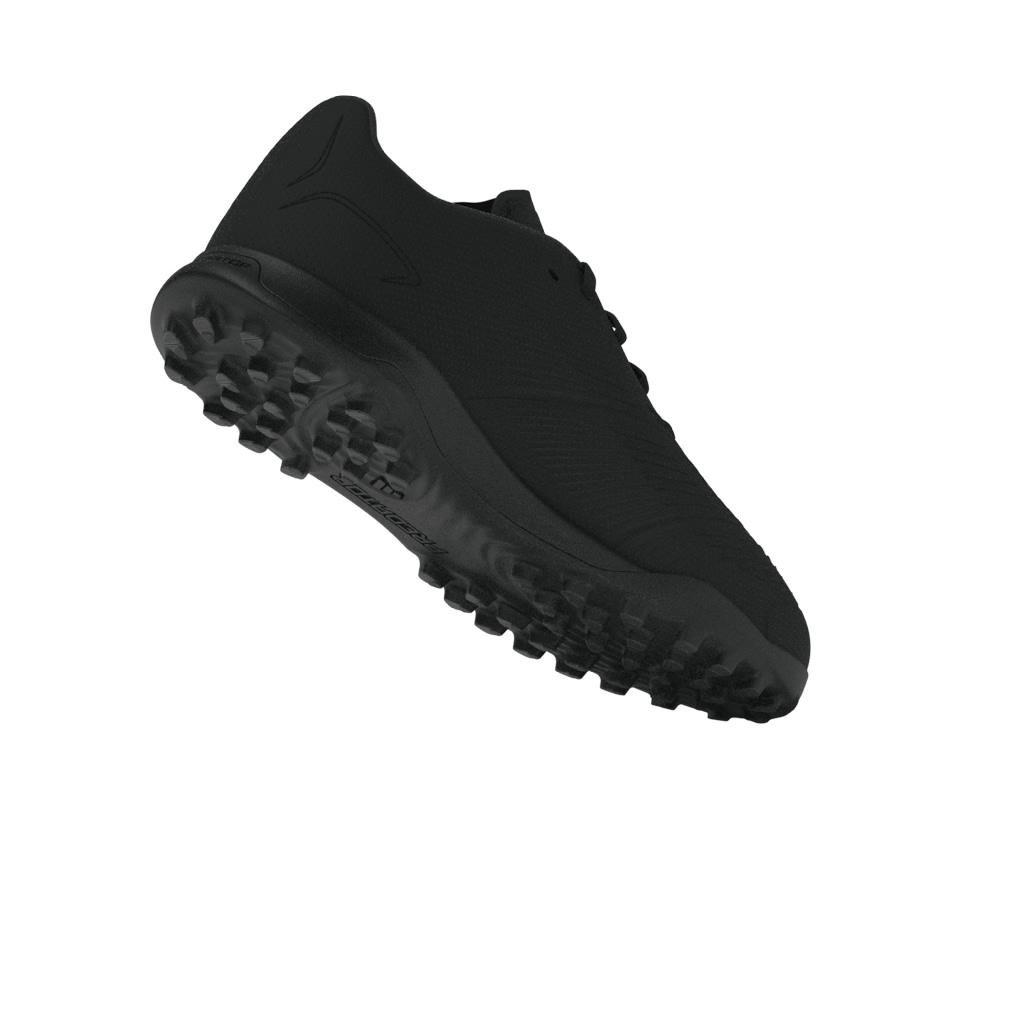 Unisex Kids Predator League Turf Boots, Black, A901_ONE, large image number 8