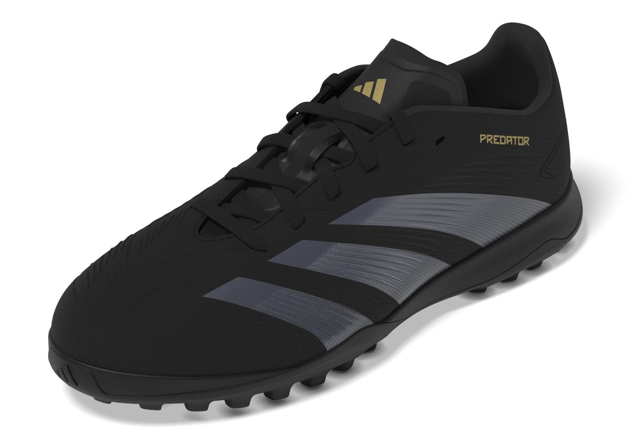 Unisex Kids Predator League Turf Boots, Black, A901_ONE, large image number 11