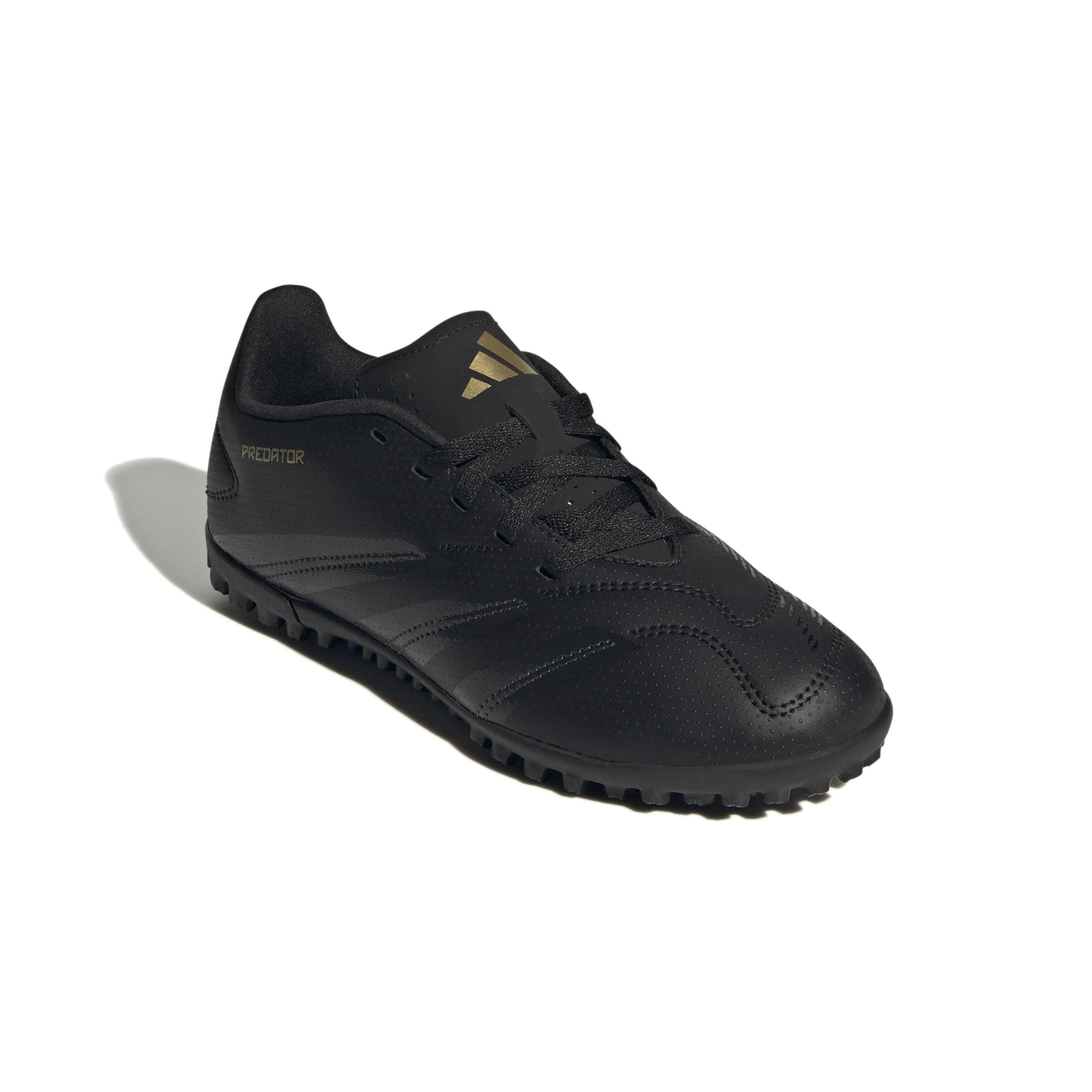 Unisex Kids Predator Club Turf Boots, Black, A901_ONE, large image number 2