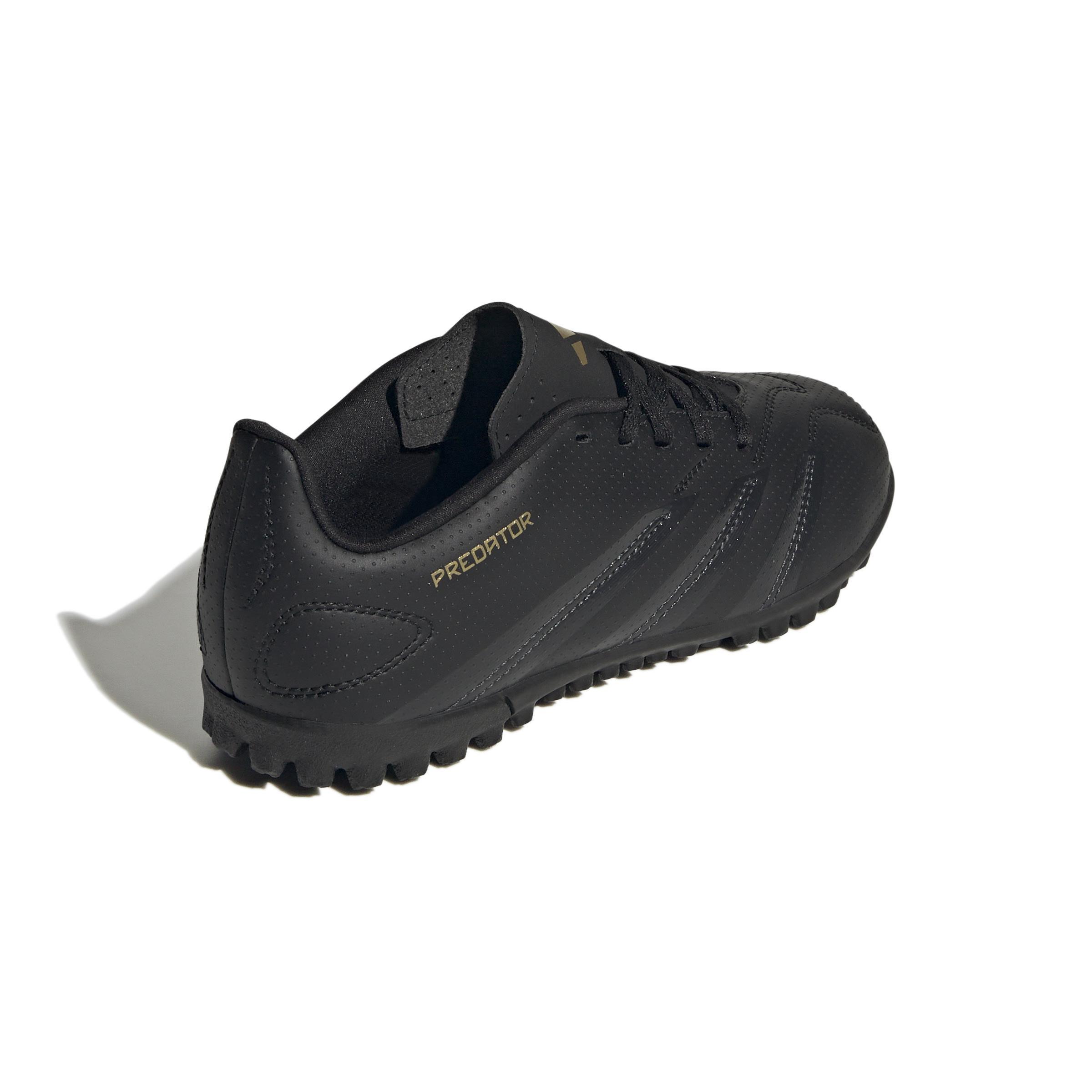 Unisex Kids Predator Club Turf Boots, Black, A901_ONE, large image number 3