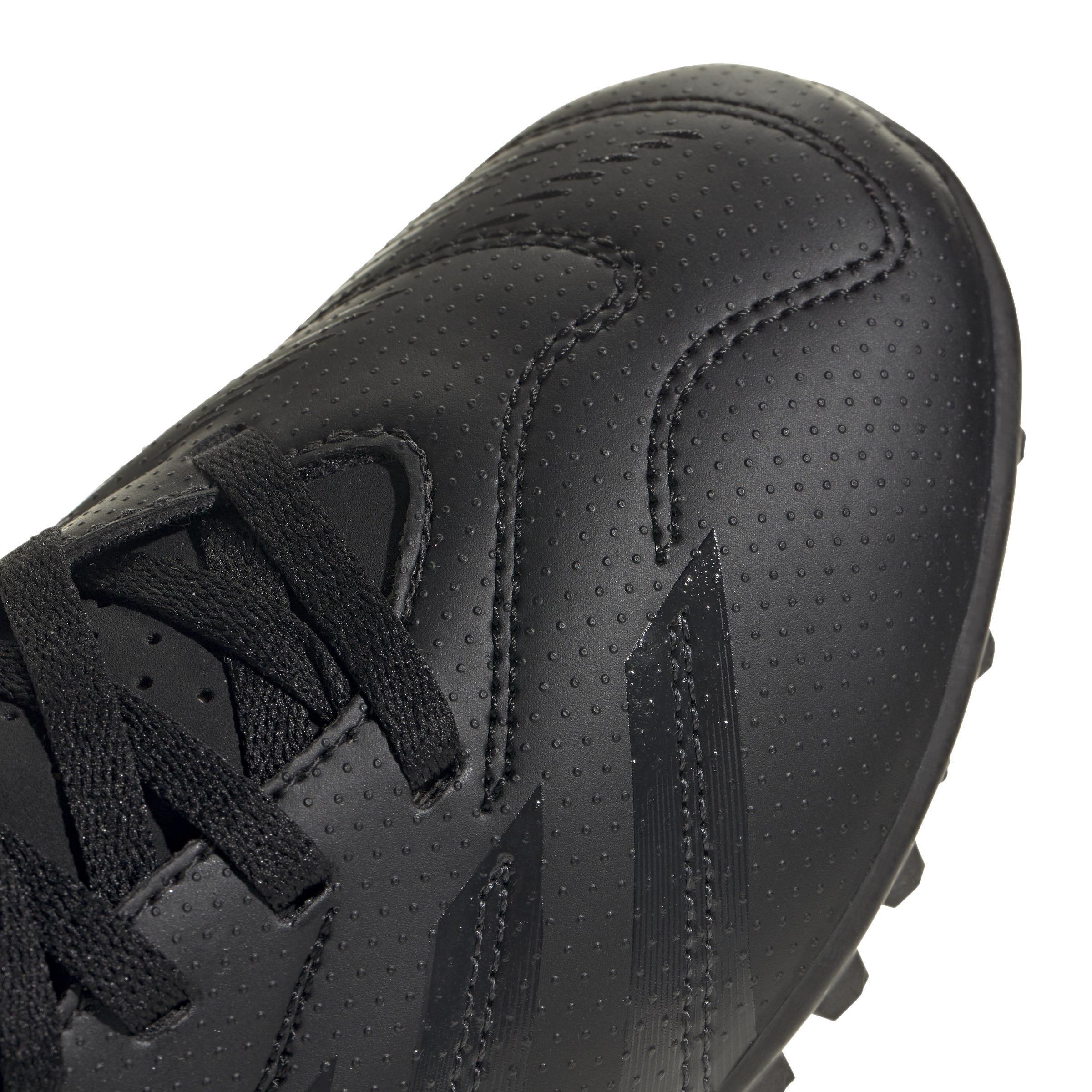Unisex Kids Predator Club Turf Boots, Black, A901_ONE, large image number 4