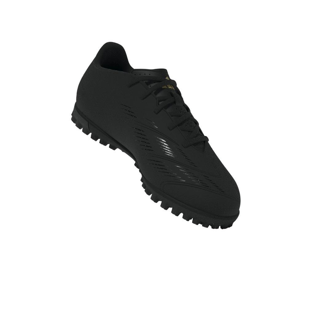 Unisex Kids Predator Club Turf Boots, Black, A901_ONE, large image number 8