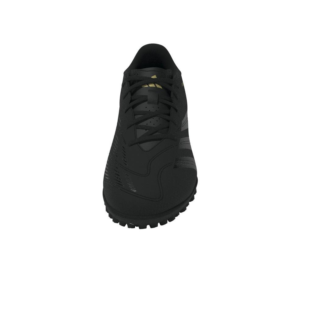 Unisex Kids Predator Club Turf Boots, Black, A901_ONE, large image number 10