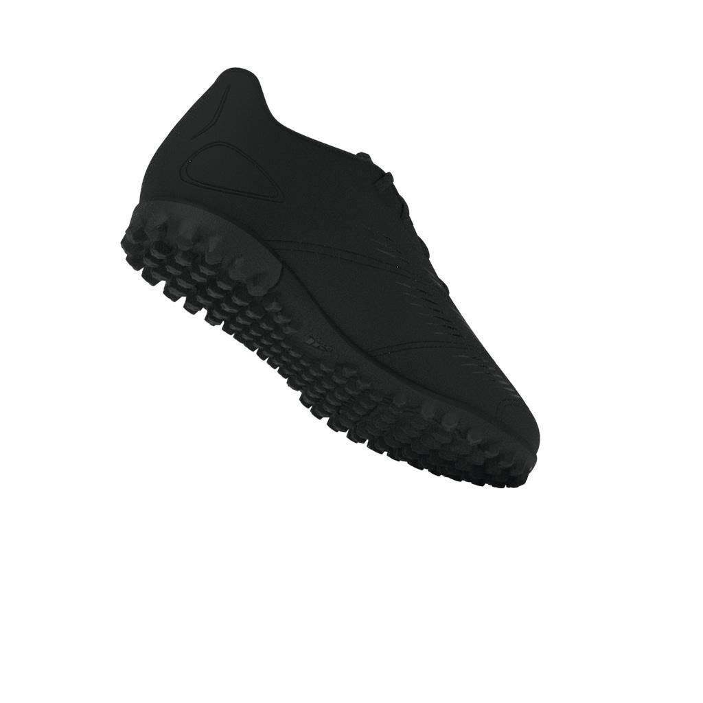 Unisex Kids Predator Club Turf Boots, Black, A901_ONE, large image number 11